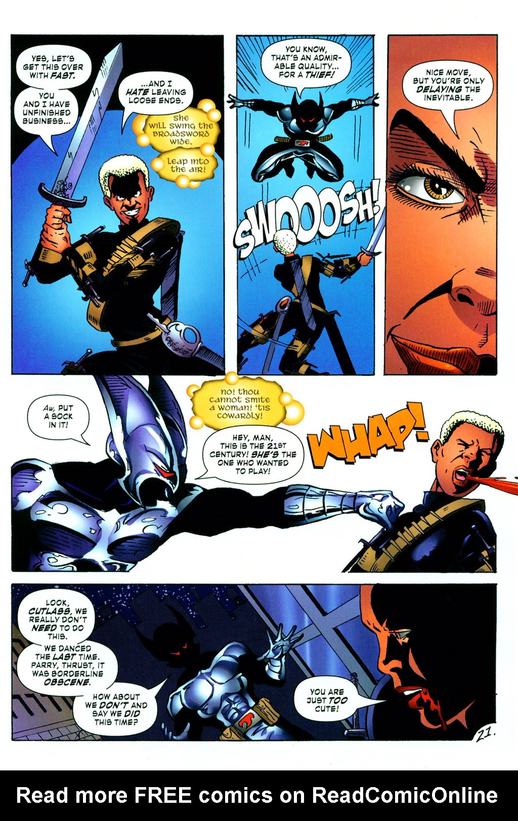 Read online The Return of Shadowhawk comic -  Issue # Full - 22