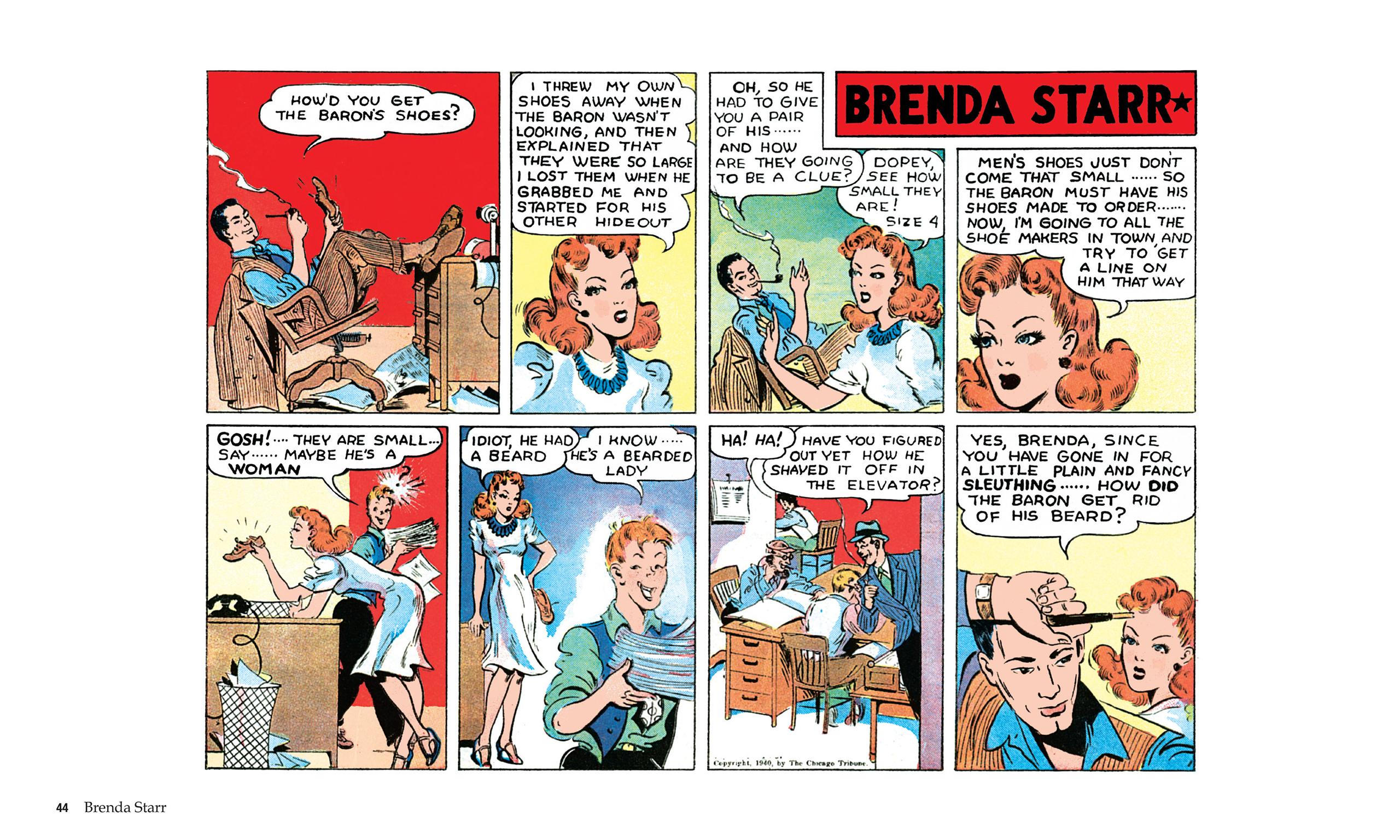 Read online Brenda Starr, Reporter: The Collected Dailies and Sundays comic -  Issue # TPB (Part 1) - 45