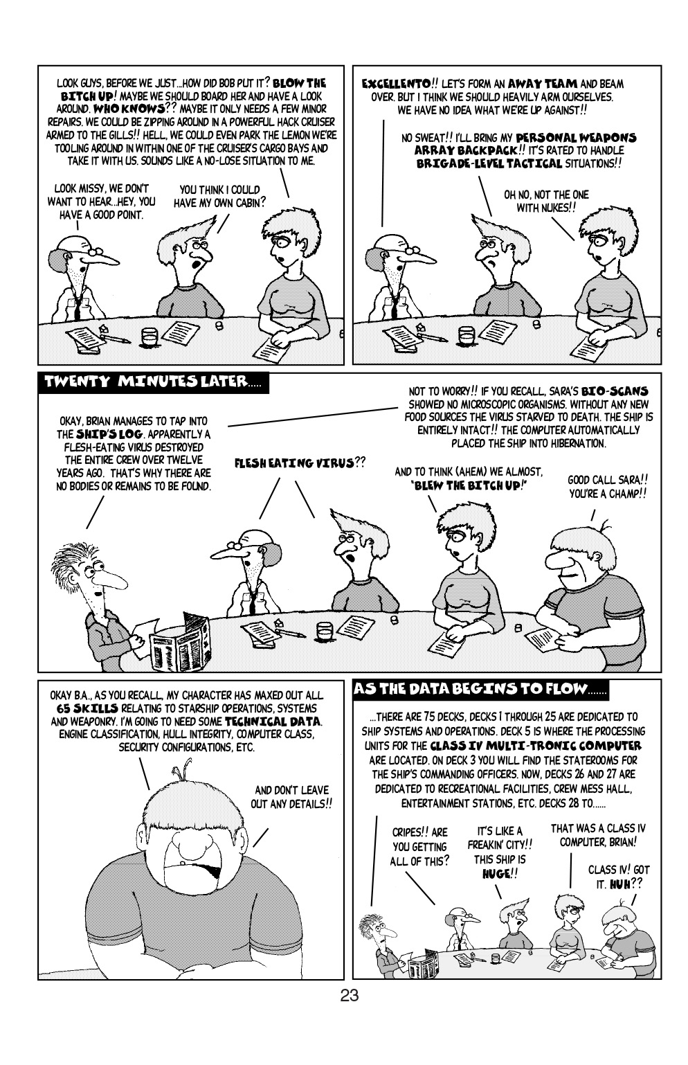 Read online Knights of the Dinner Table comic -  Issue #16 - 25