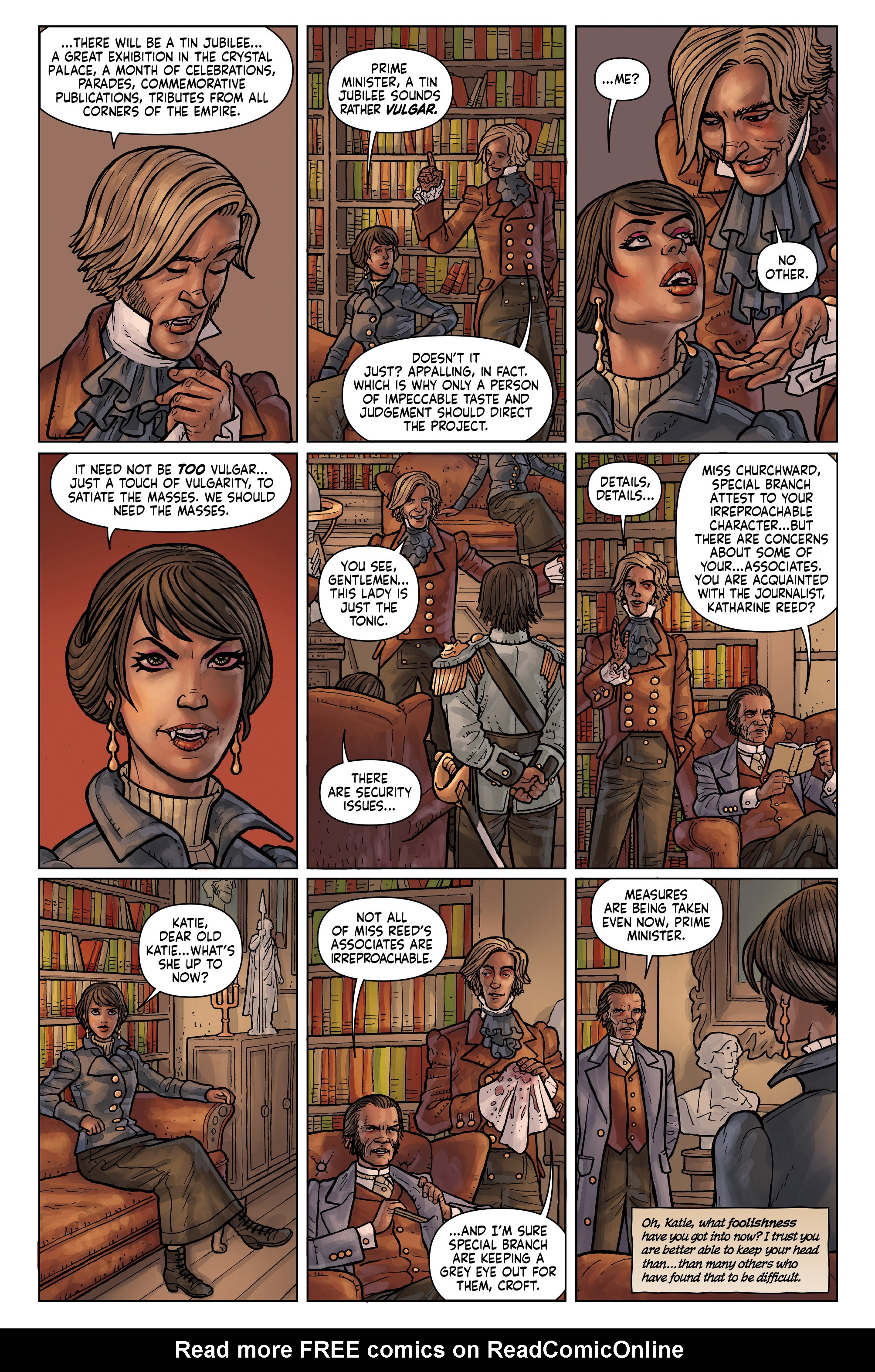 Read online Anno Dracula comic -  Issue #1 - 21