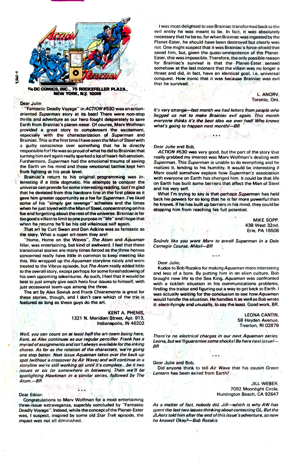 Read online Action Comics (1938) comic -  Issue #535 - 27