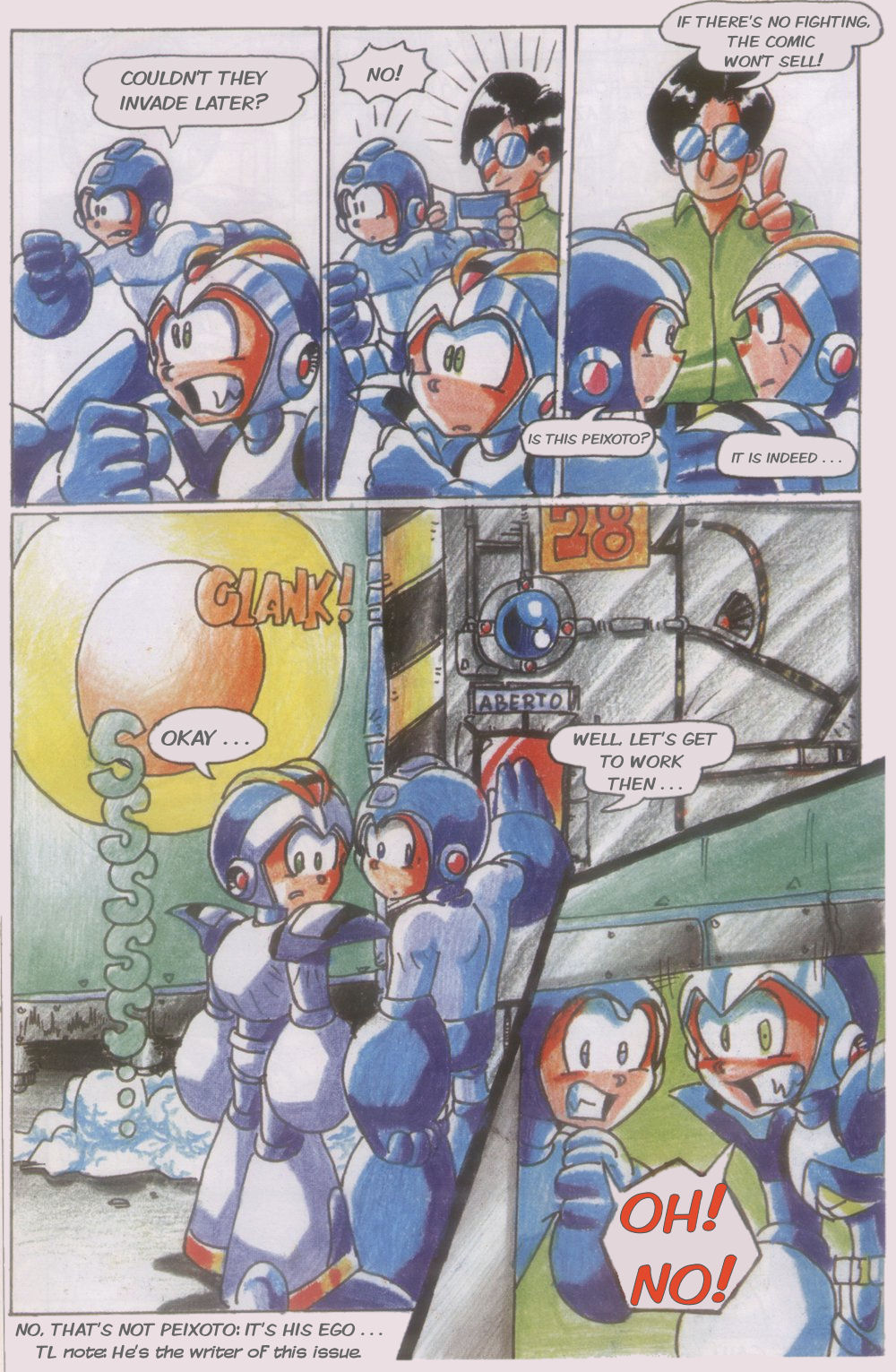 Read online Novas Aventuras de Megaman comic -  Issue #6 - 14