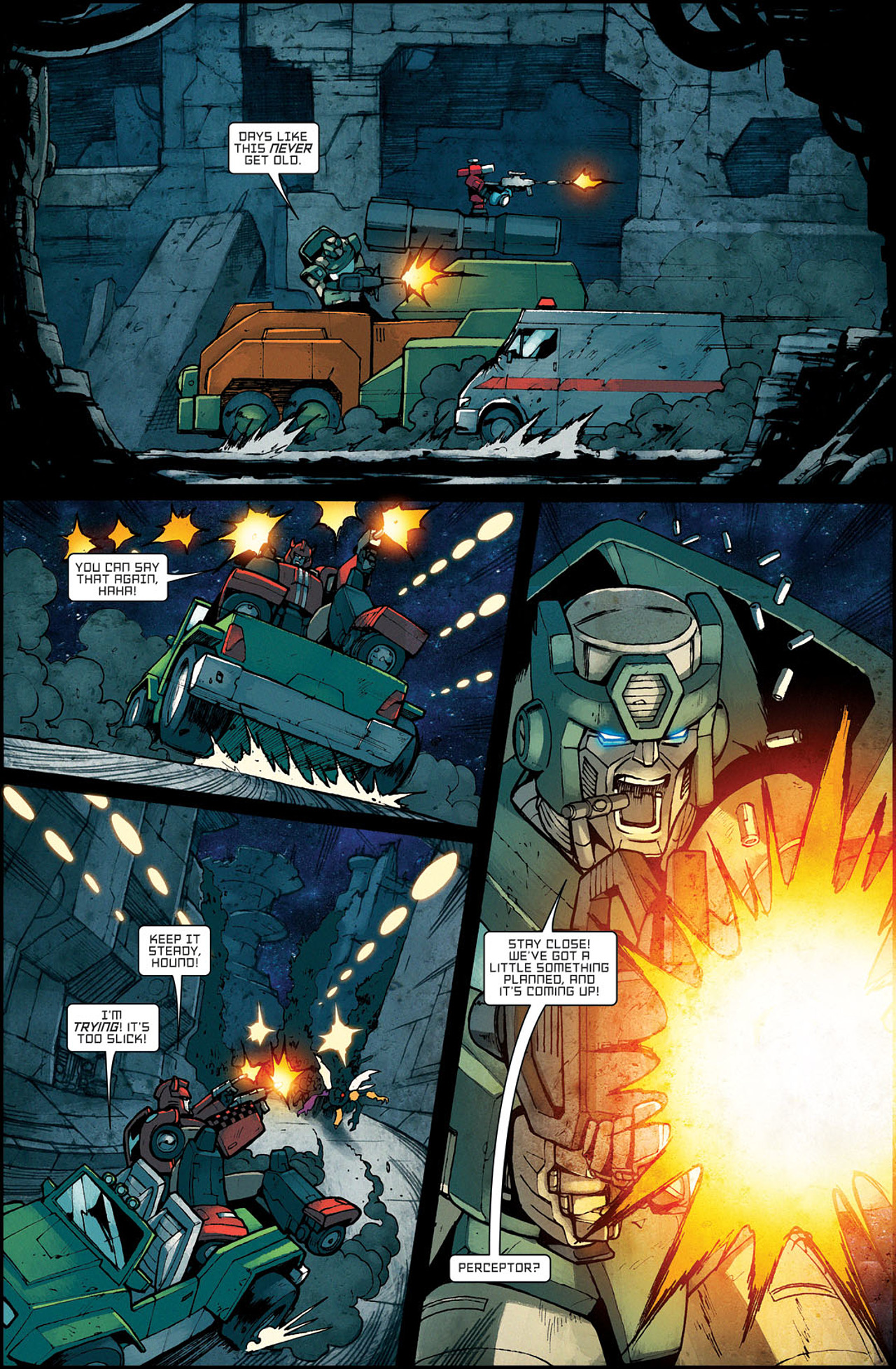 Read online The Transformers: All Hail Megatron comic -  Issue #8 - 12
