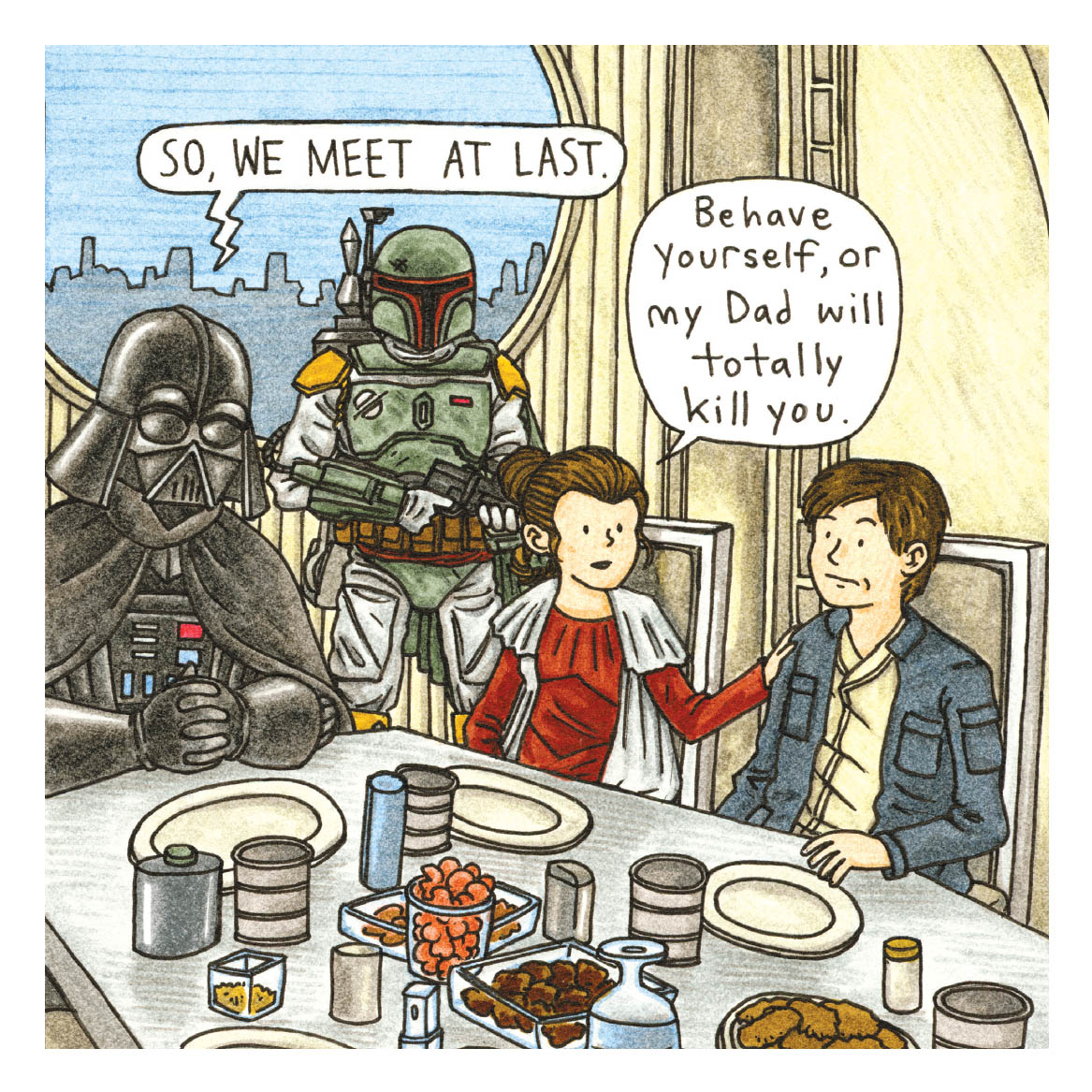 Read online Star Wars: Vader's Little Princess comic -  Issue # TPB - 24