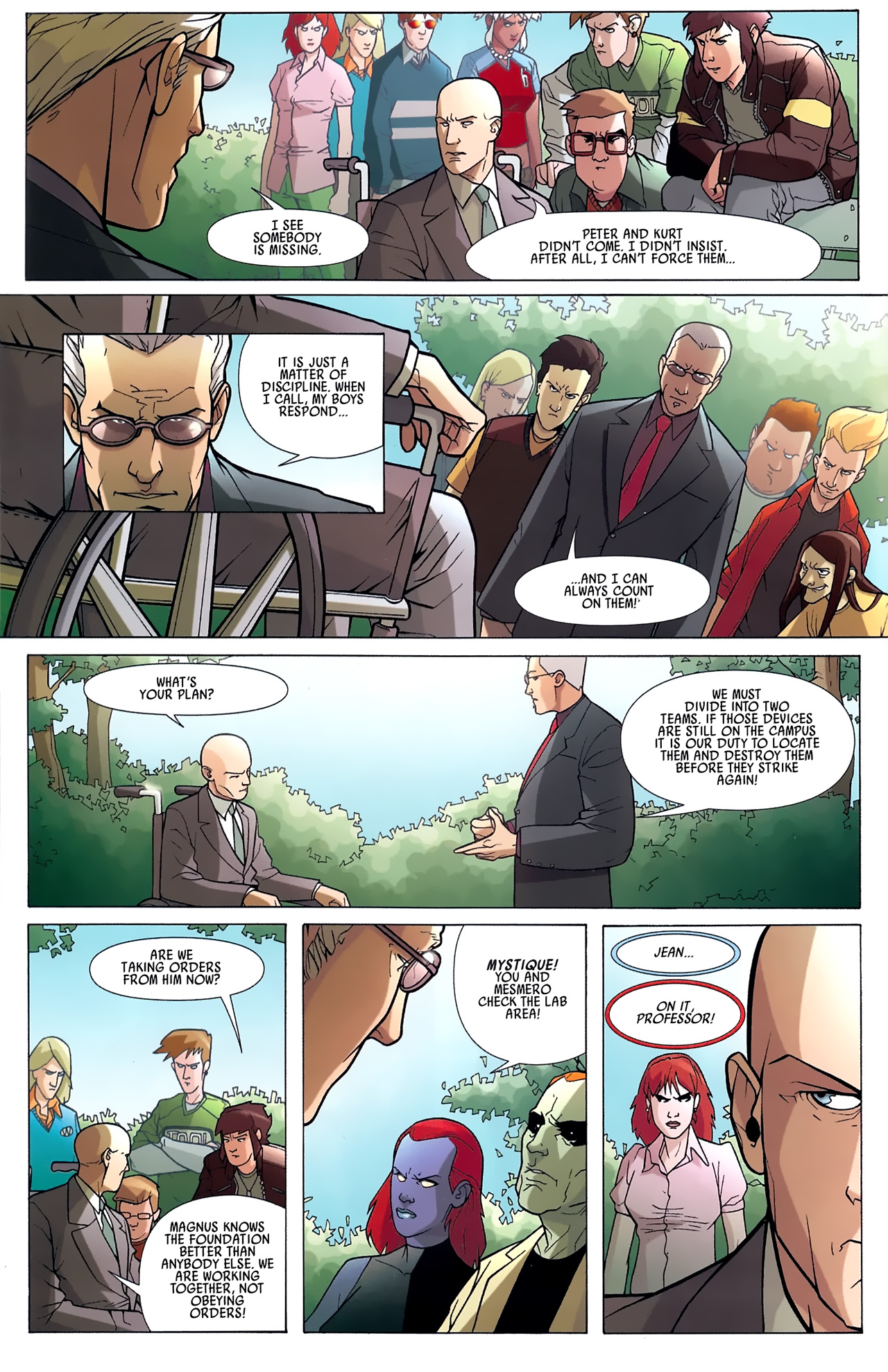 Read online X-Campus comic -  Issue #4 - 17