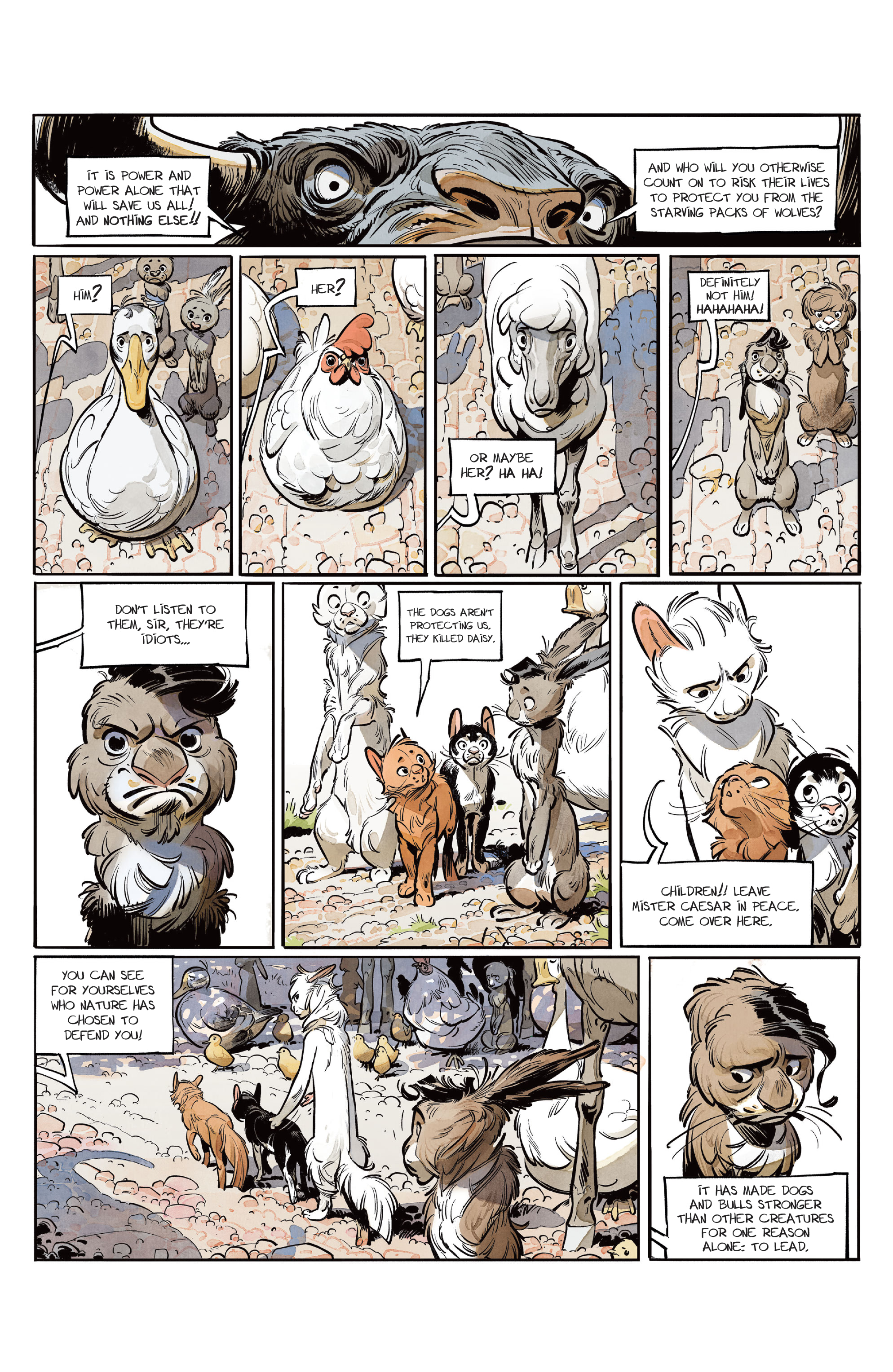 Read online Animal Castle comic -  Issue #2 - 6