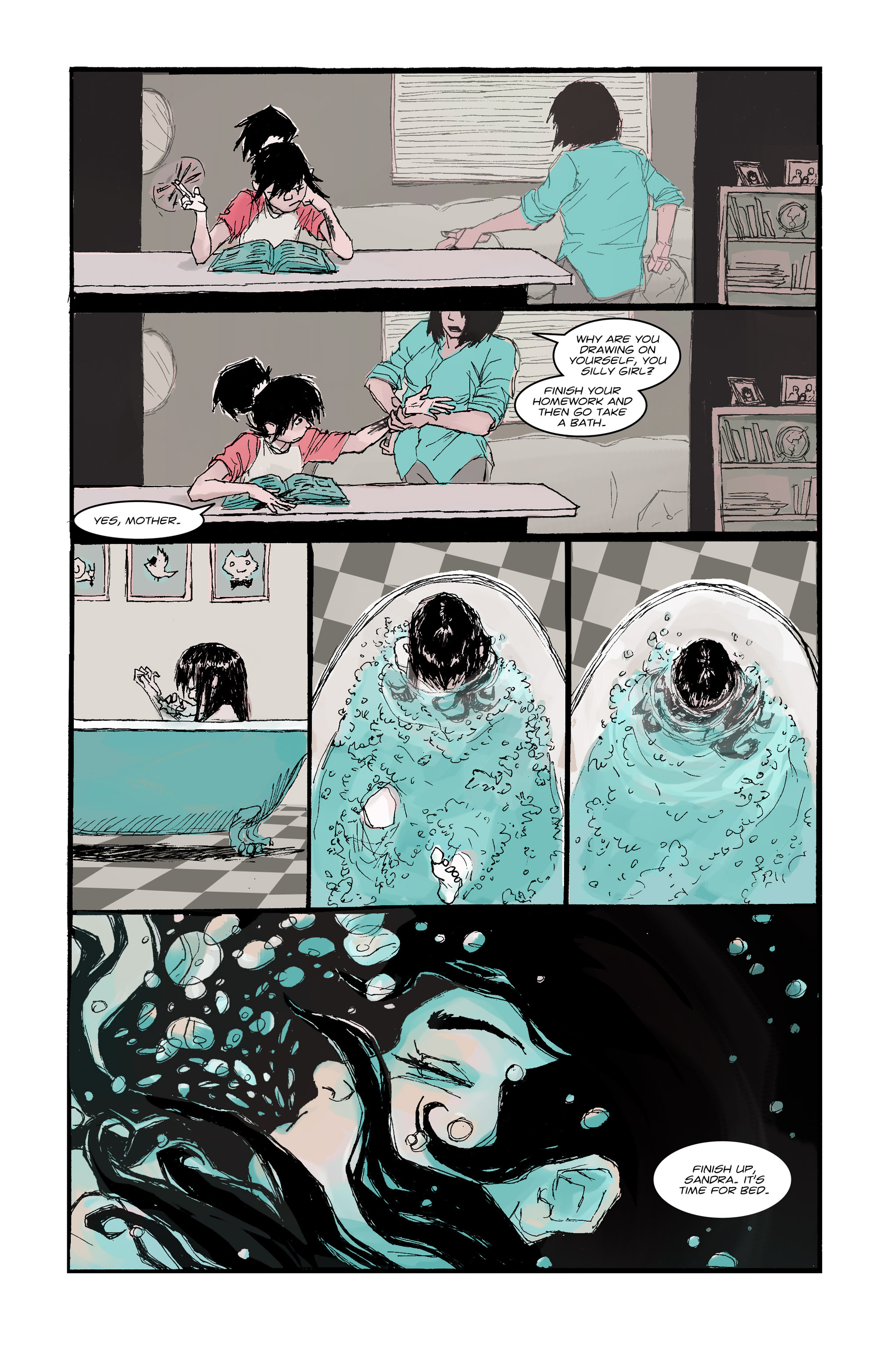 Read online Illustrated Girl comic -  Issue #1 - 5