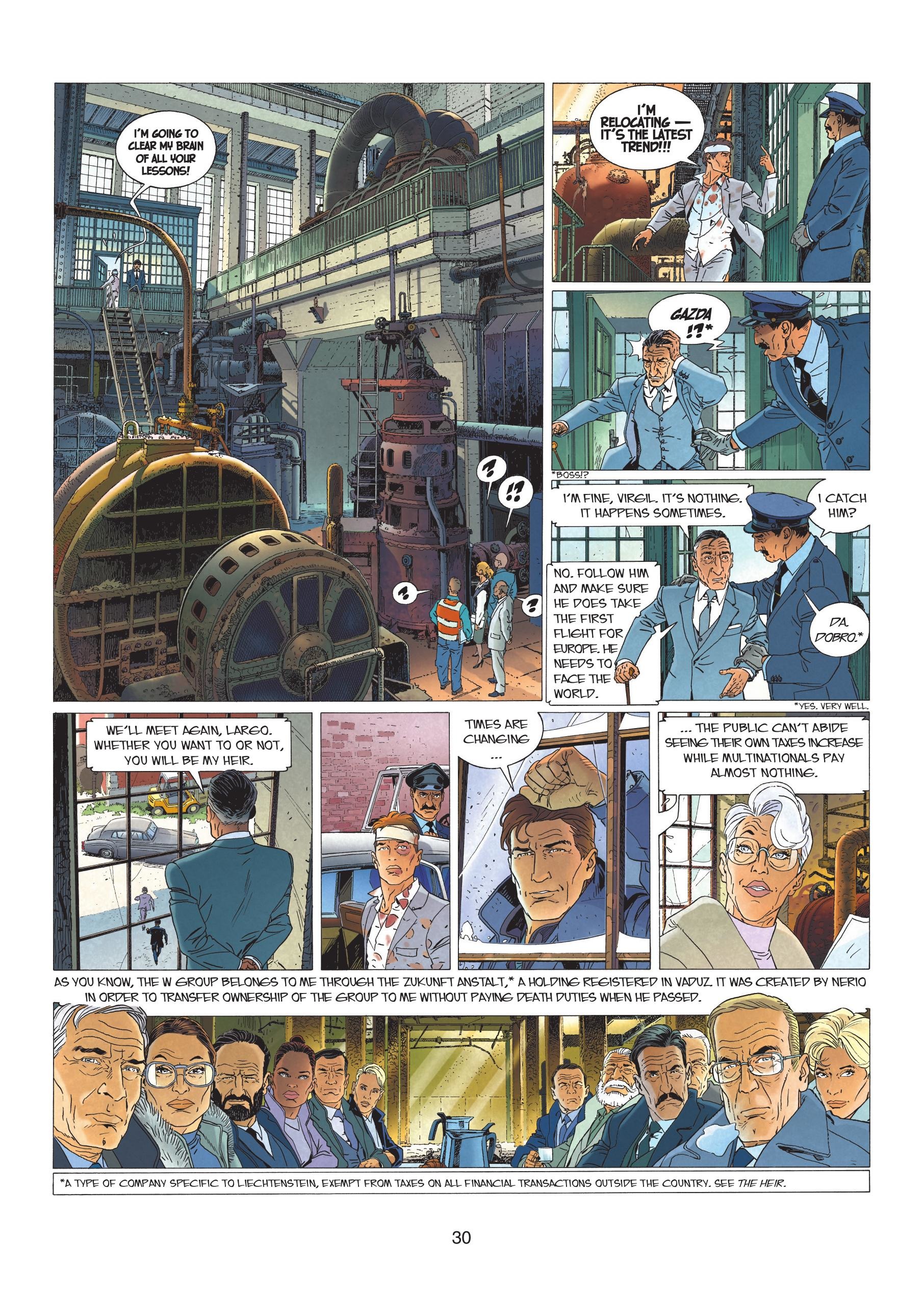 Read online Largo Winch comic -  Issue # TPB 17 - 32