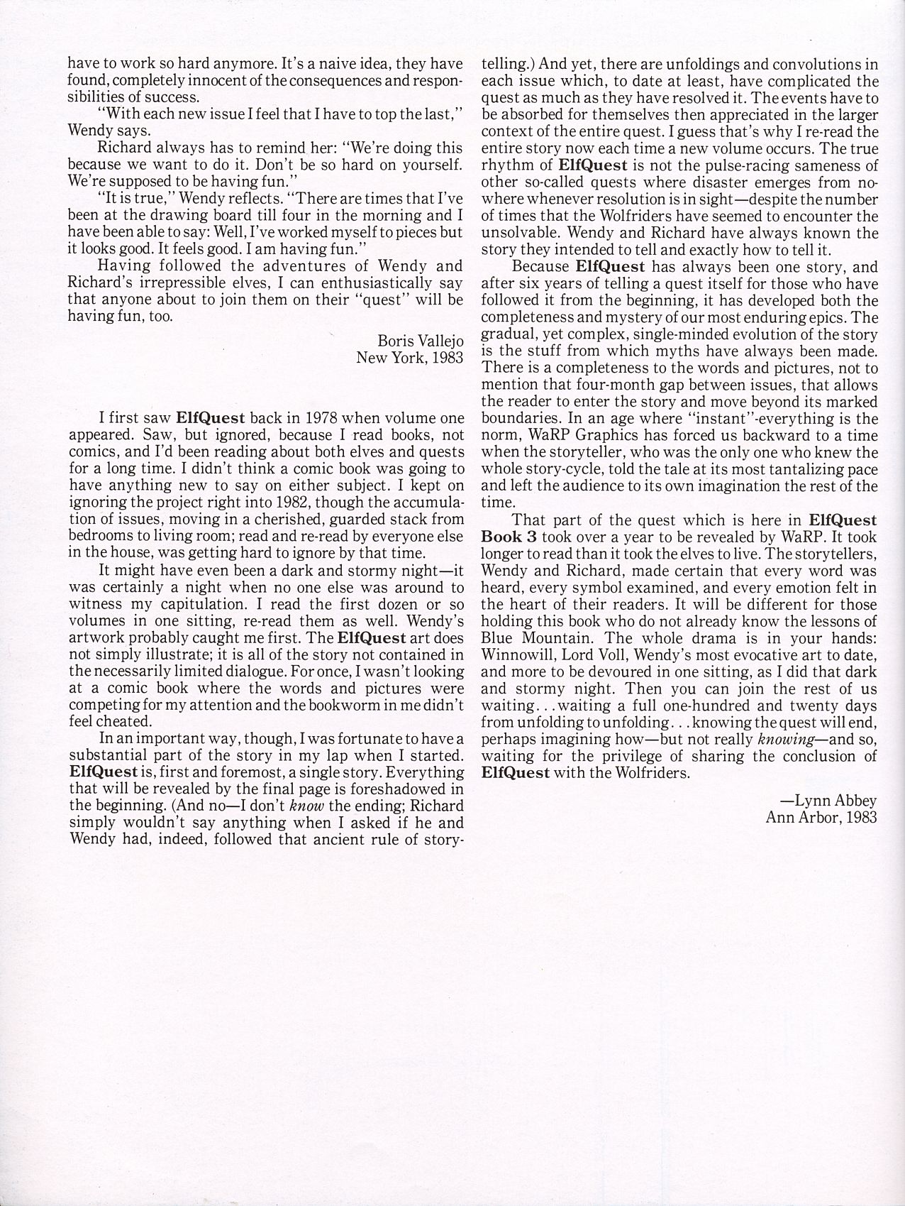 Read online ElfQuest (Starblaze Edition) comic -  Issue # TPB 3 - 6