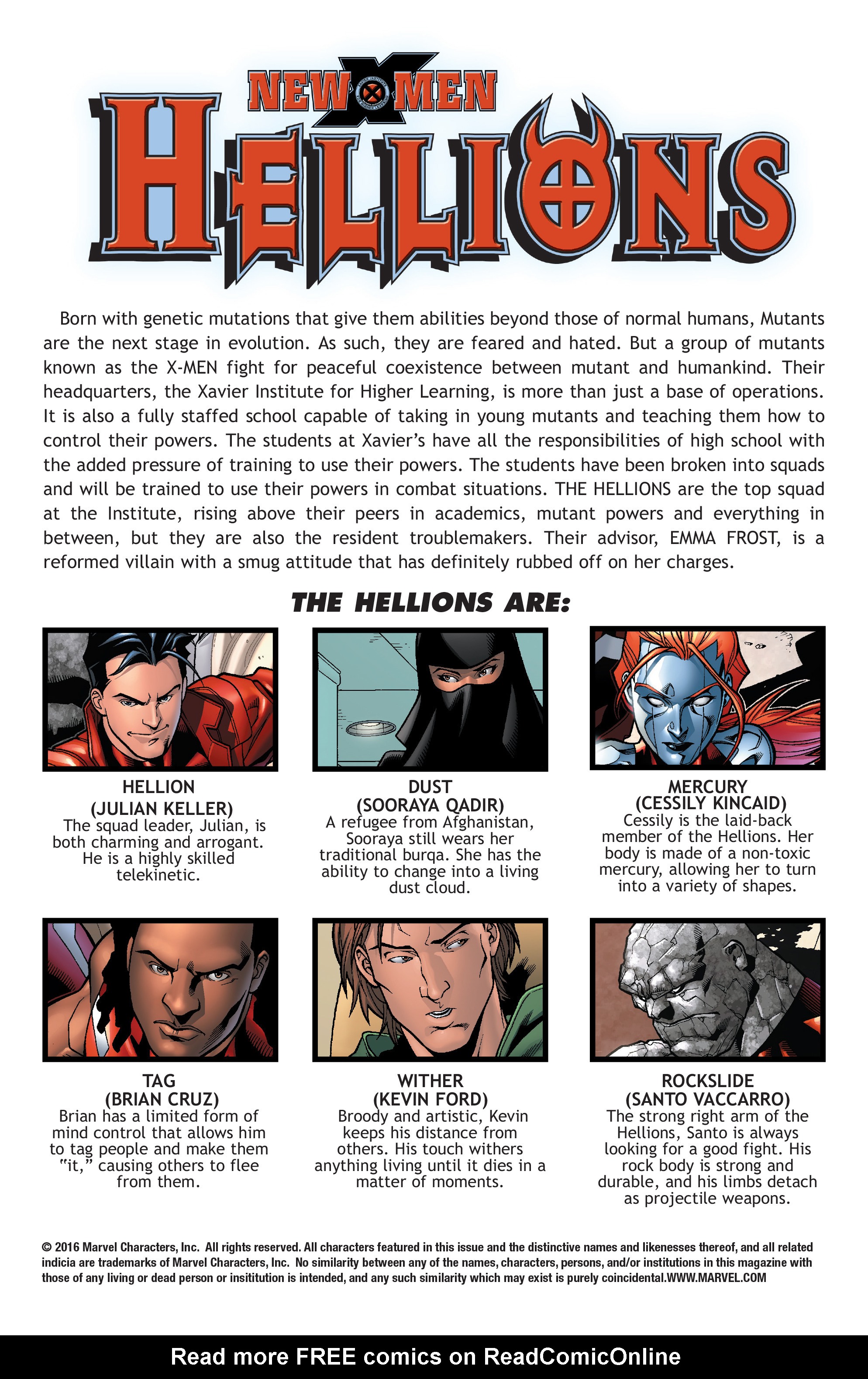 Read online New X-Men: Hellions comic -  Issue #1 - 2