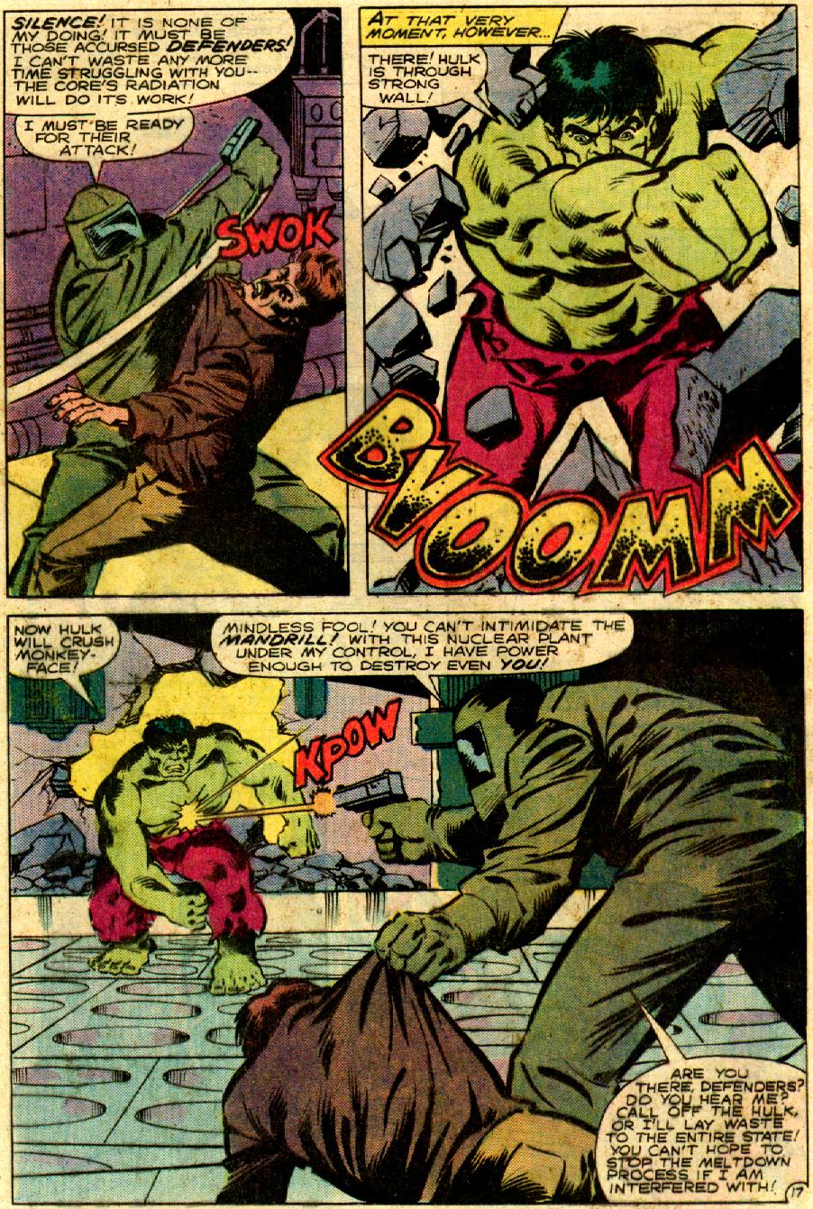 Read online The Defenders (1972) comic -  Issue #91 - 19