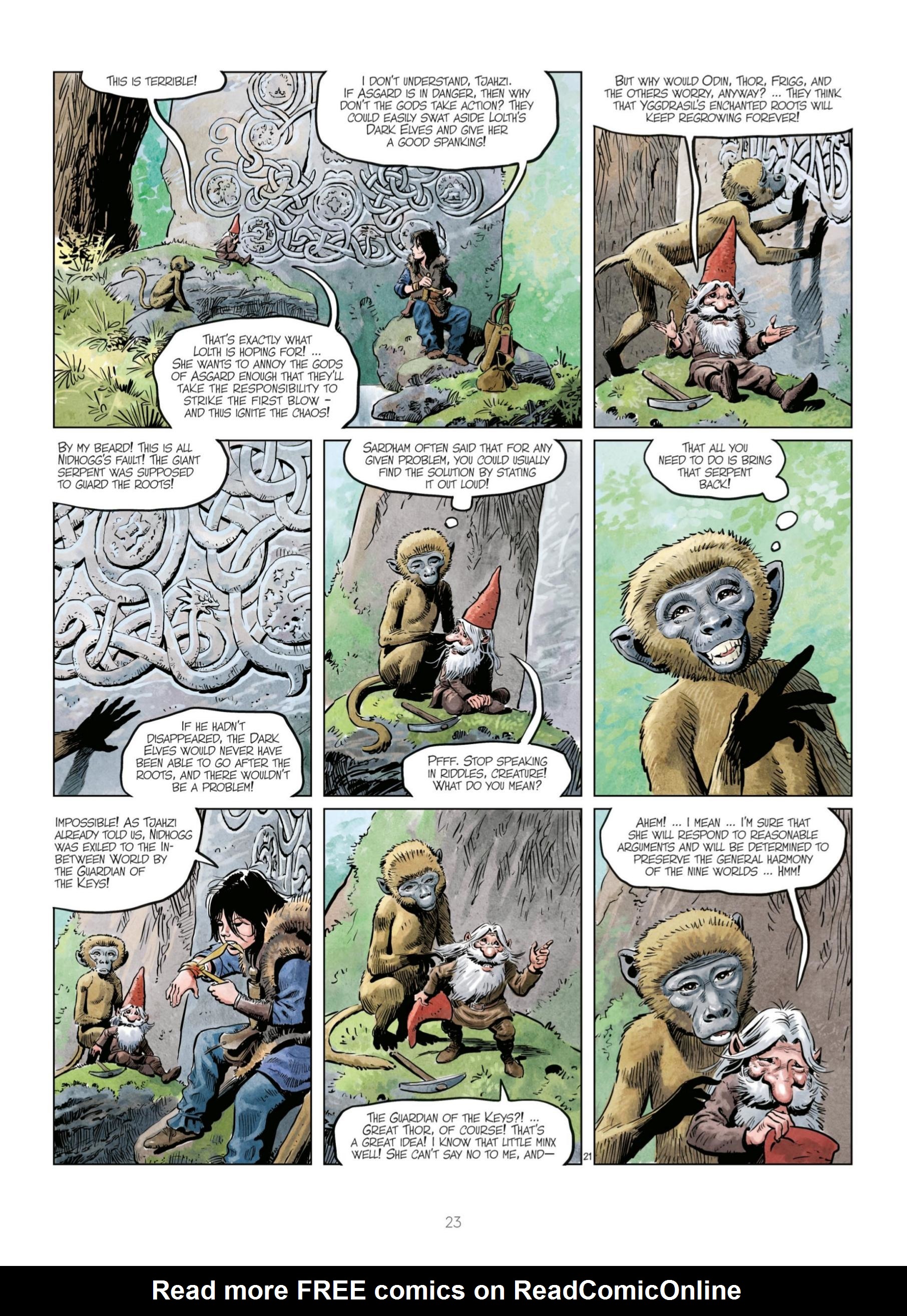 Read online The World of Thorgal: Wolfcub comic -  Issue #6 - 25