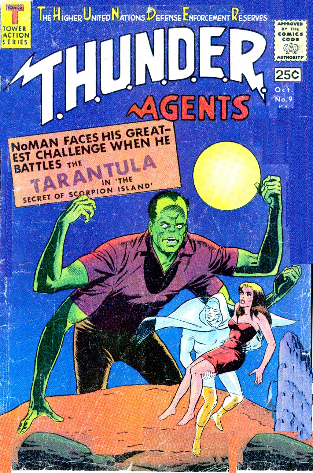 Read online T.H.U.N.D.E.R. Agents (1965) comic -  Issue #9 - 1