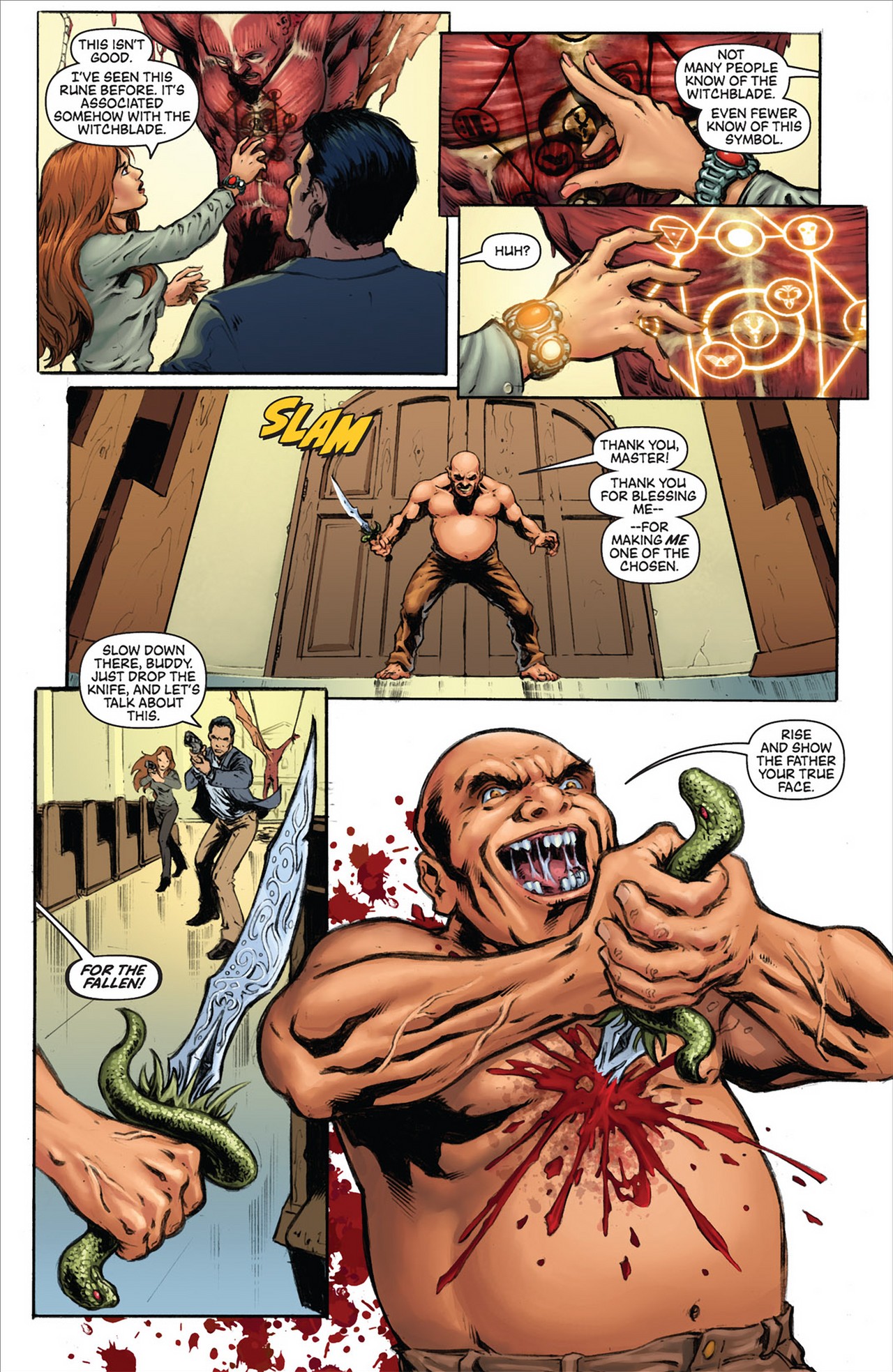 Read online Witchblade/Red Sonja comic -  Issue #1 - 11