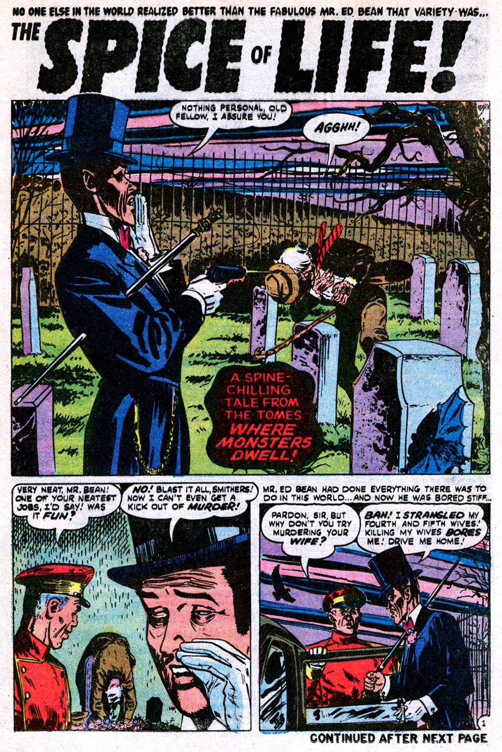 Read online Mystery Tales comic -  Issue #11 - 12