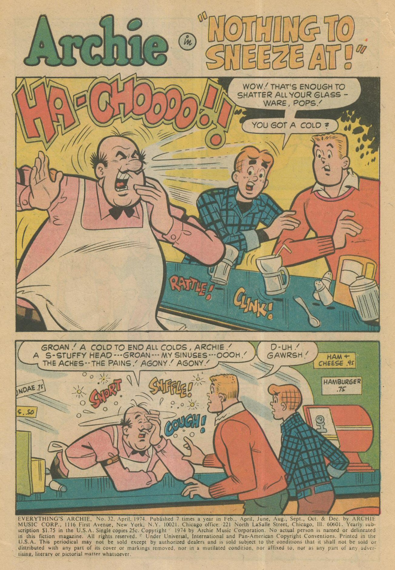Read online Everything's Archie comic -  Issue #32 - 3