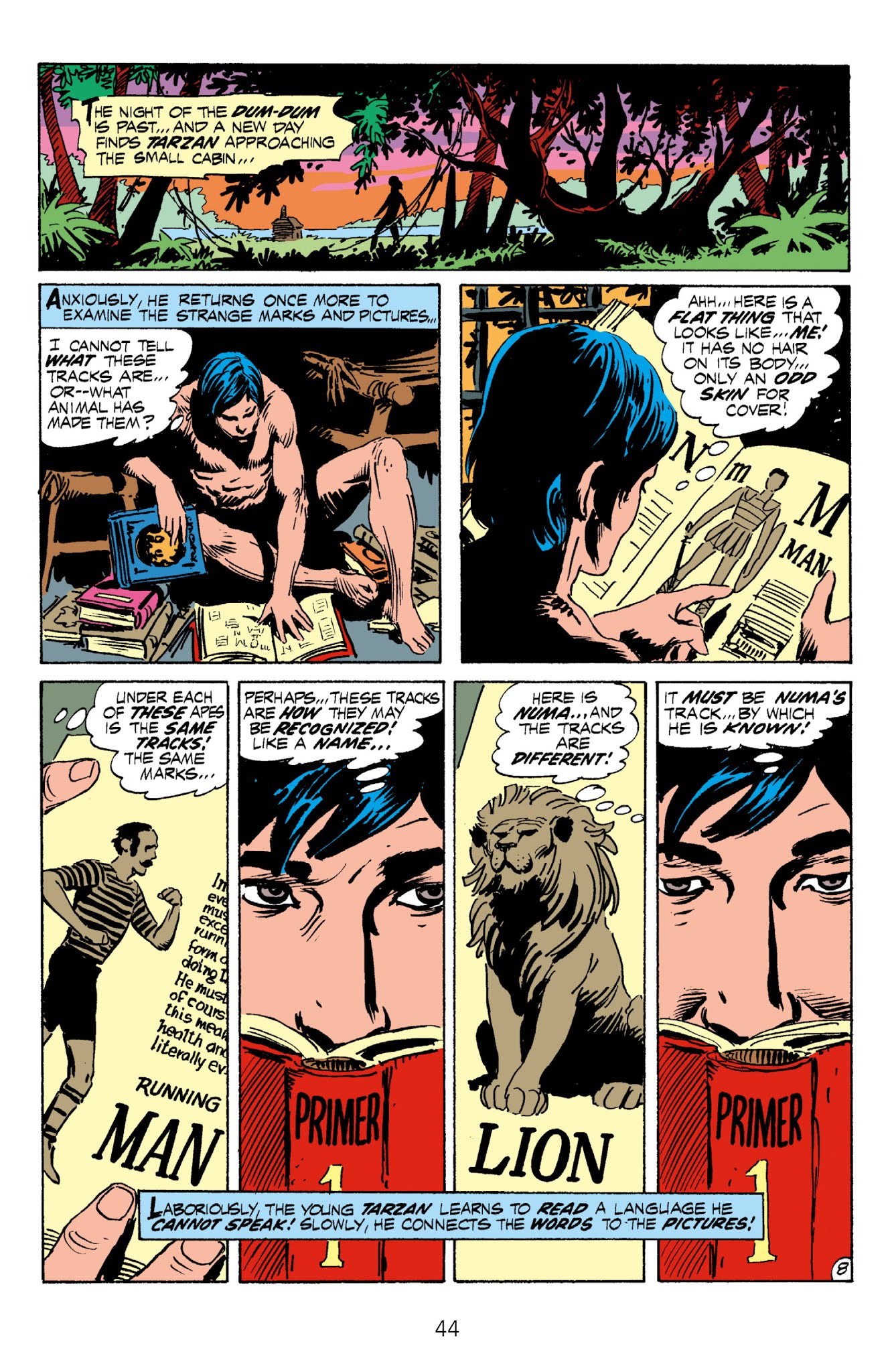 Read online Edgar Rice Burroughs' Tarzan The Joe Kubert Years comic -  Issue # TPB 1 (Part 1) - 45