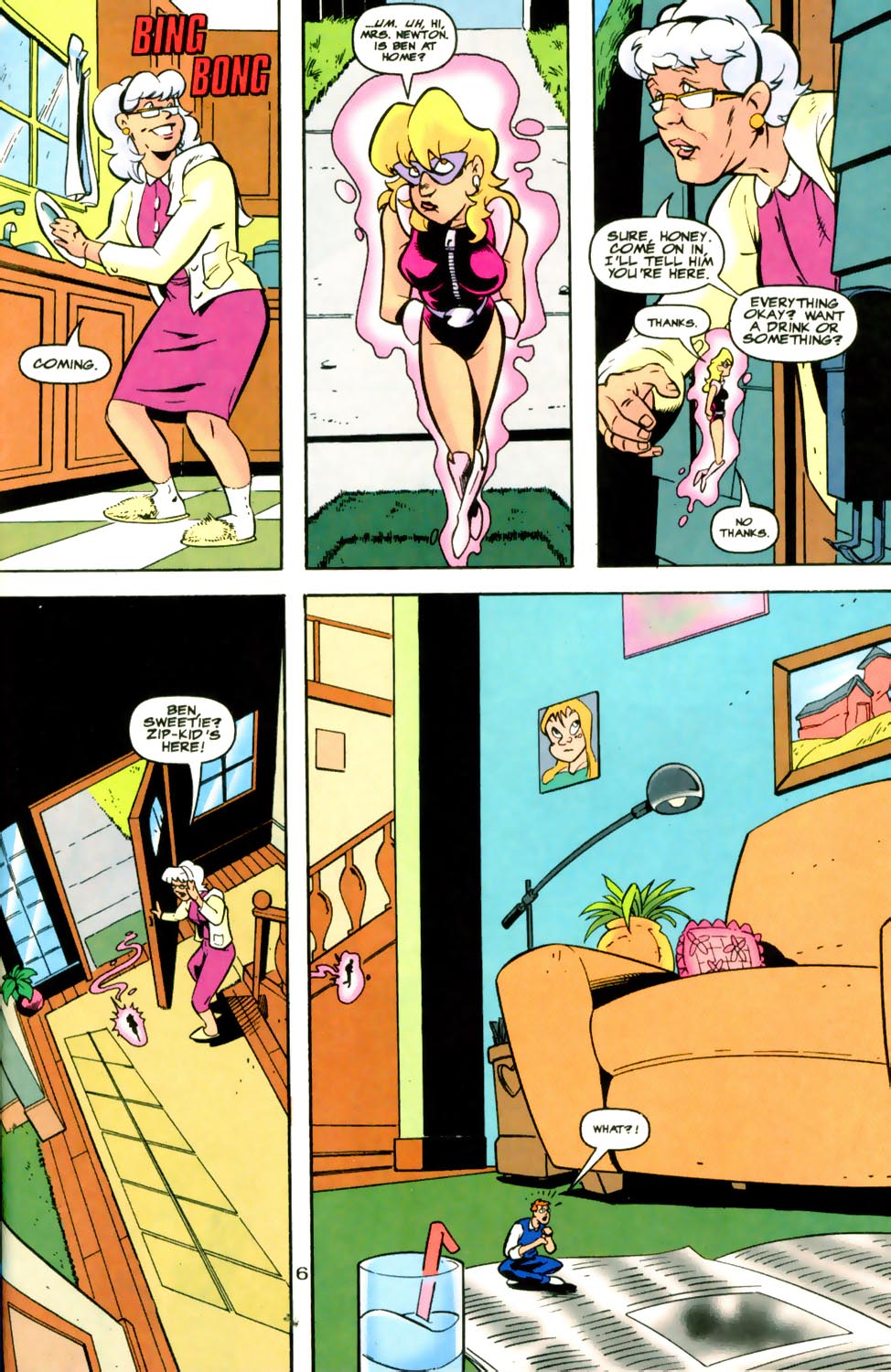 Read online Young Heroes in Love comic -  Issue #17 - 8