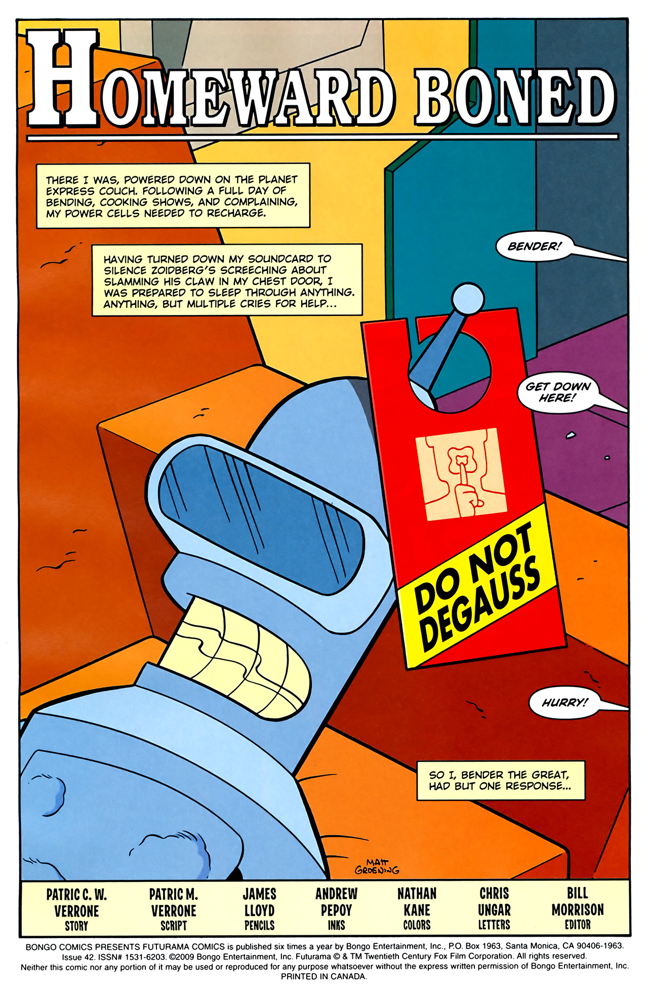Read online Futurama Comics comic -  Issue #42 - 2