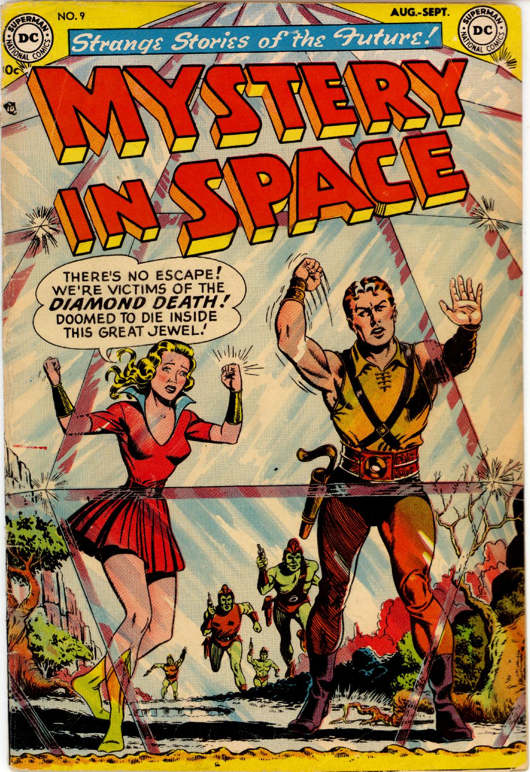Read online Mystery in Space (1951) comic -  Issue #9 - 1