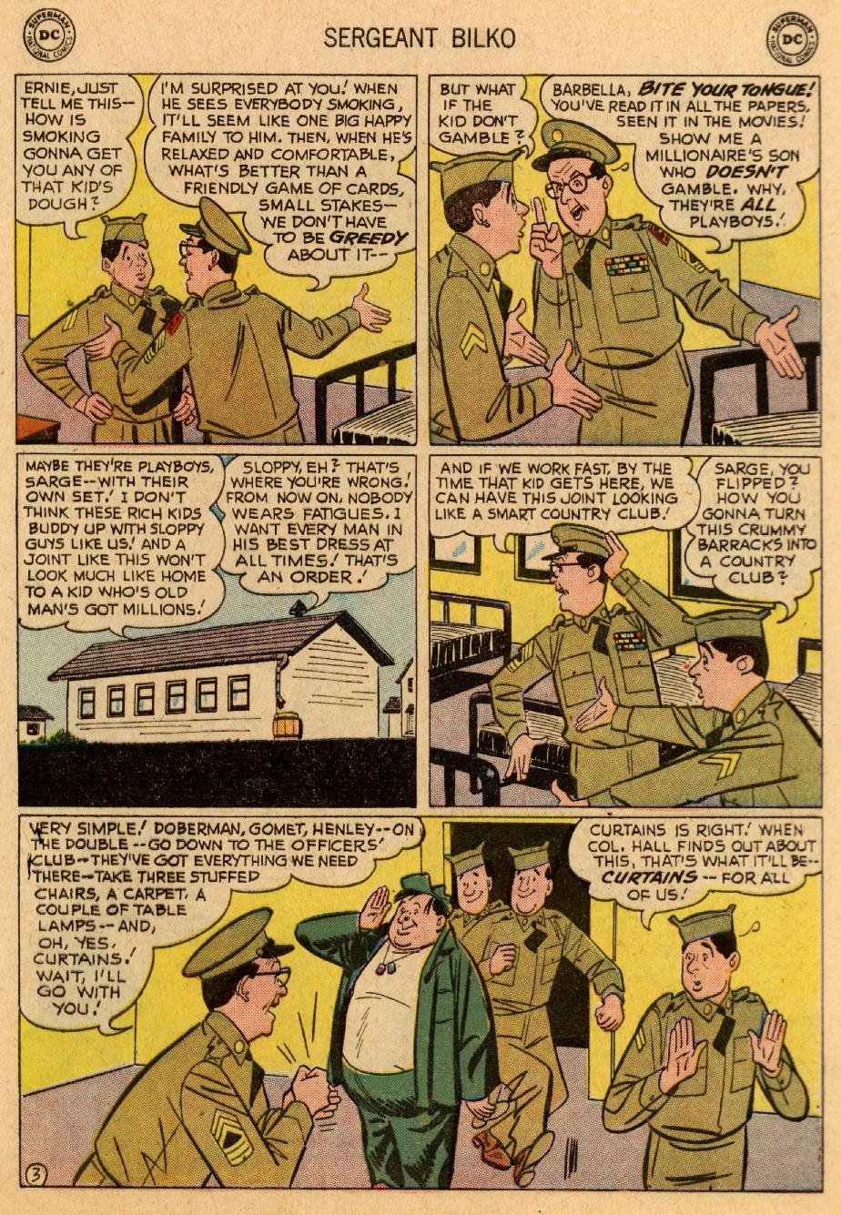 Read online Sergeant Bilko comic -  Issue #5 - 5