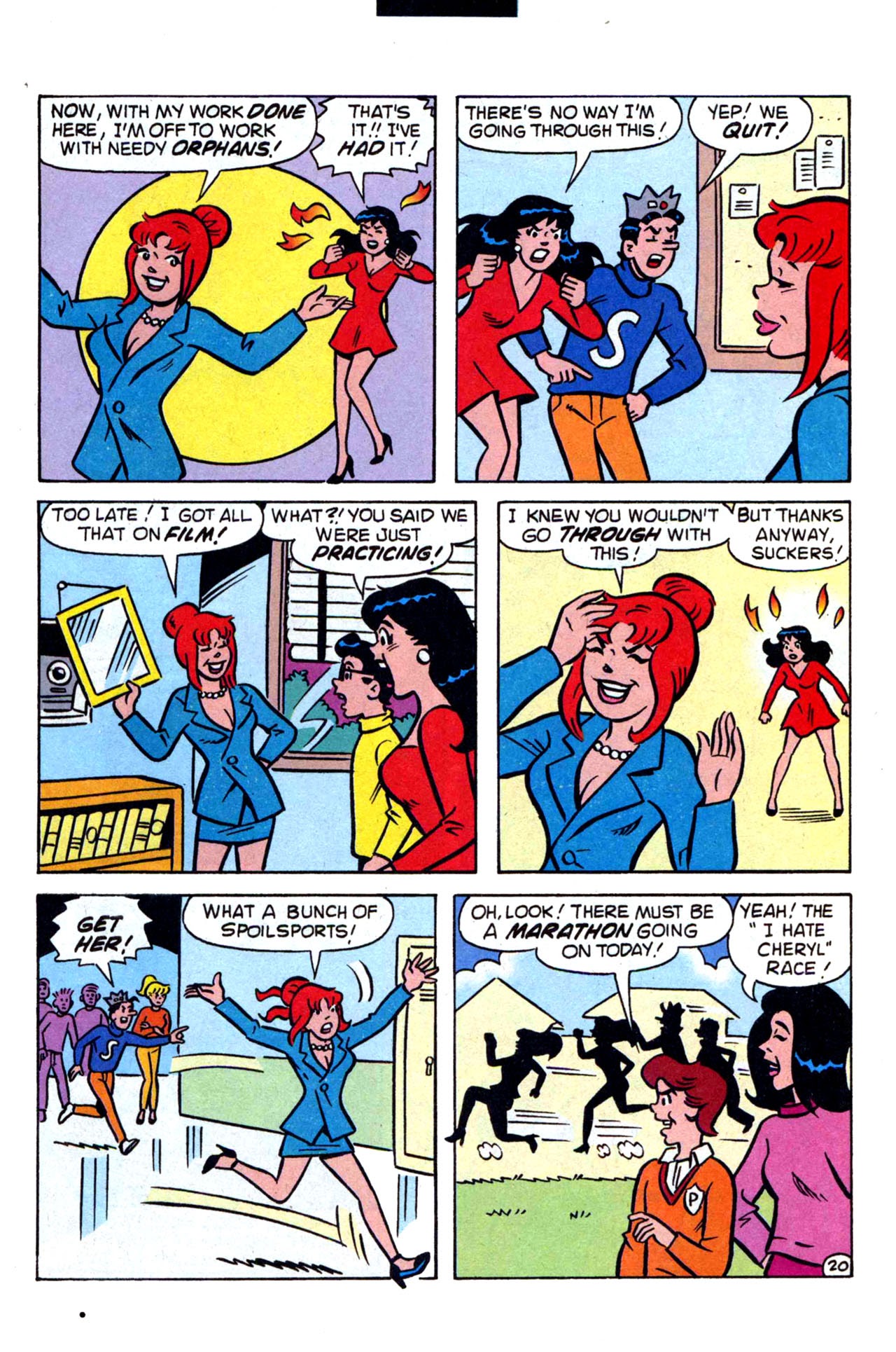 Read online Cheryl Blossom (Goes Hollywood) comic -  Issue #1 - 30