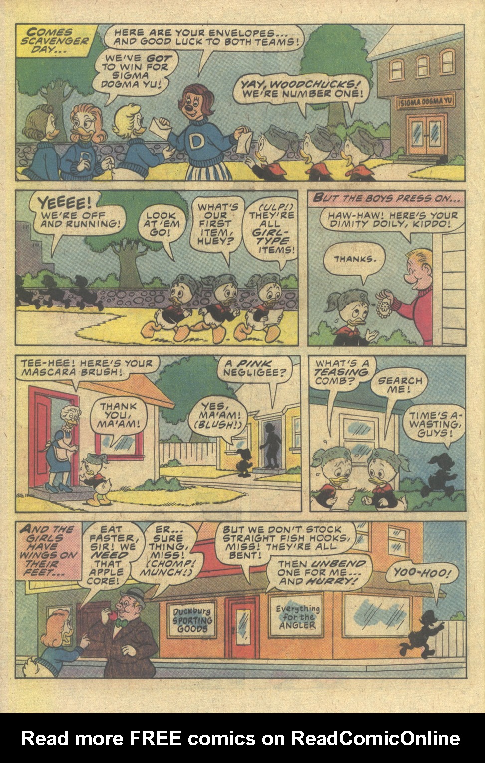 Read online Huey, Dewey, and Louie Junior Woodchucks comic -  Issue #70 - 16