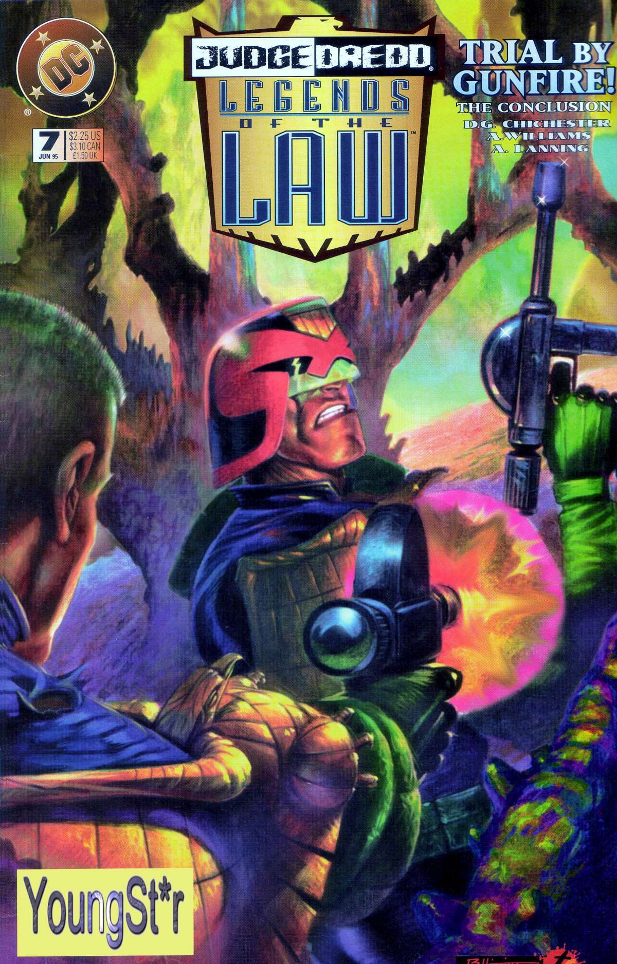 Read online Judge Dredd: Legends of the Law comic -  Issue #7 - 1