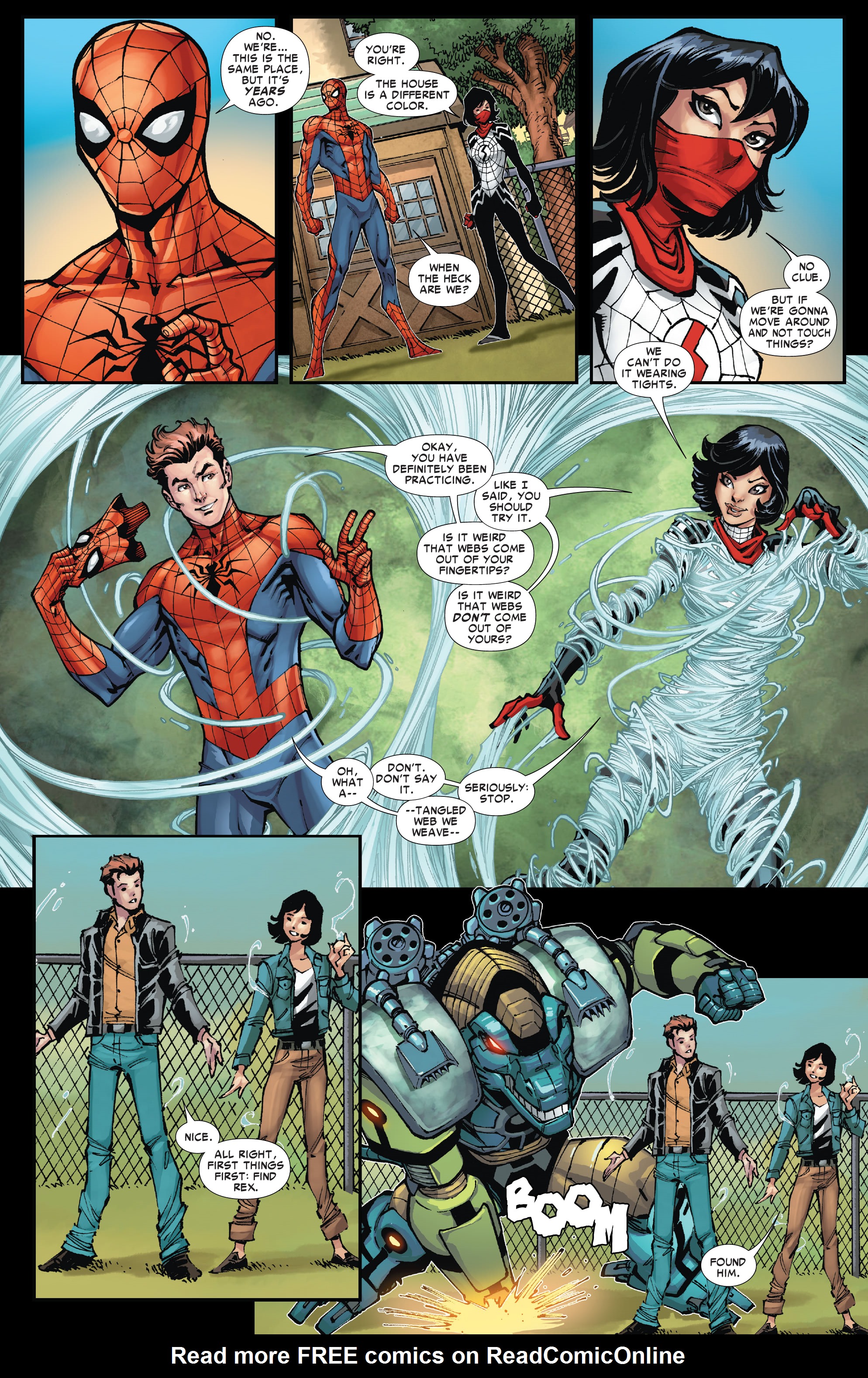 Read online Silk: Out of the Spider-Verse comic -  Issue # TPB 2 (Part 1) - 17