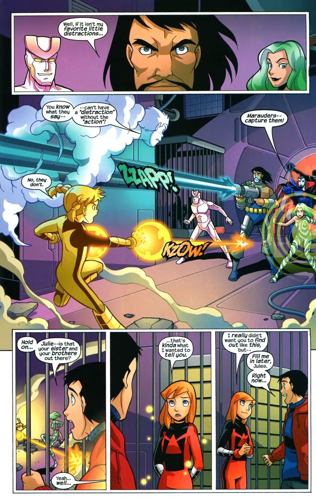 Read online X-Men and Power Pack comic -  Issue #4 - 18