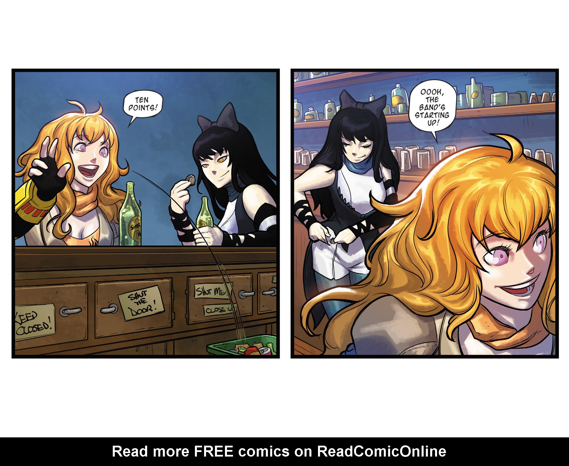 Read online RWBY comic -  Issue #7 - 11