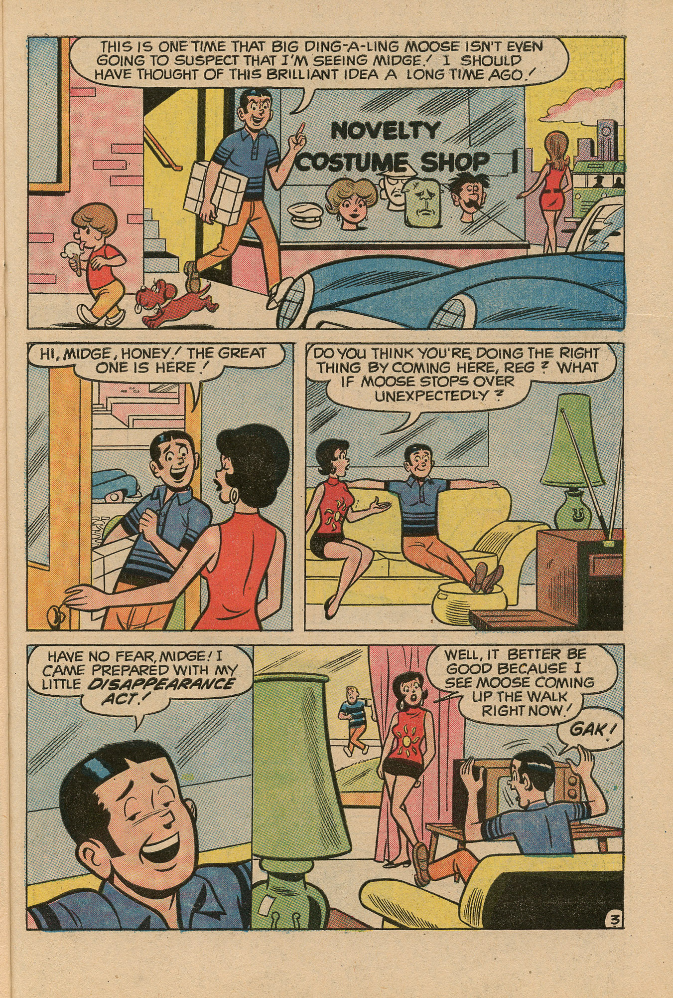Read online Archie's TV Laugh-Out comic -  Issue #16 - 31