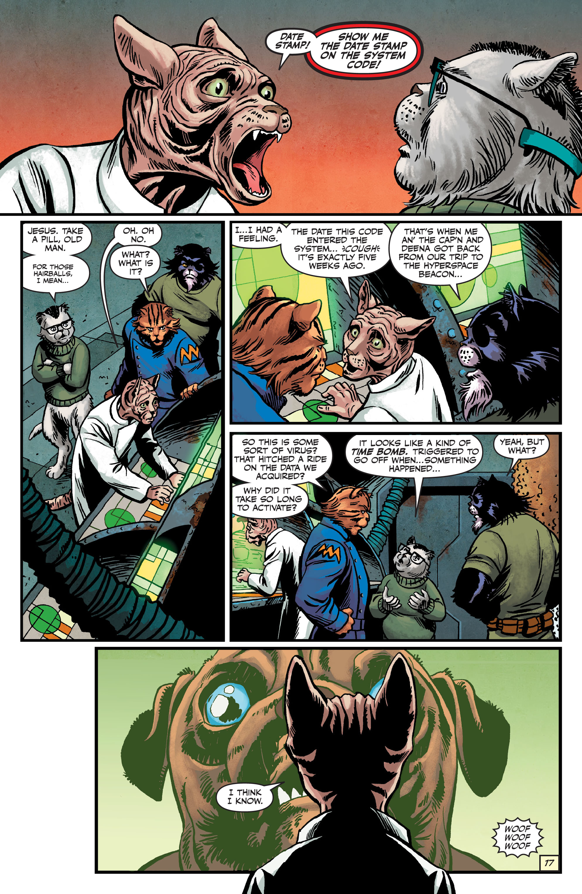 Read online Captain Ginger Season 2 comic -  Issue #1 - 18