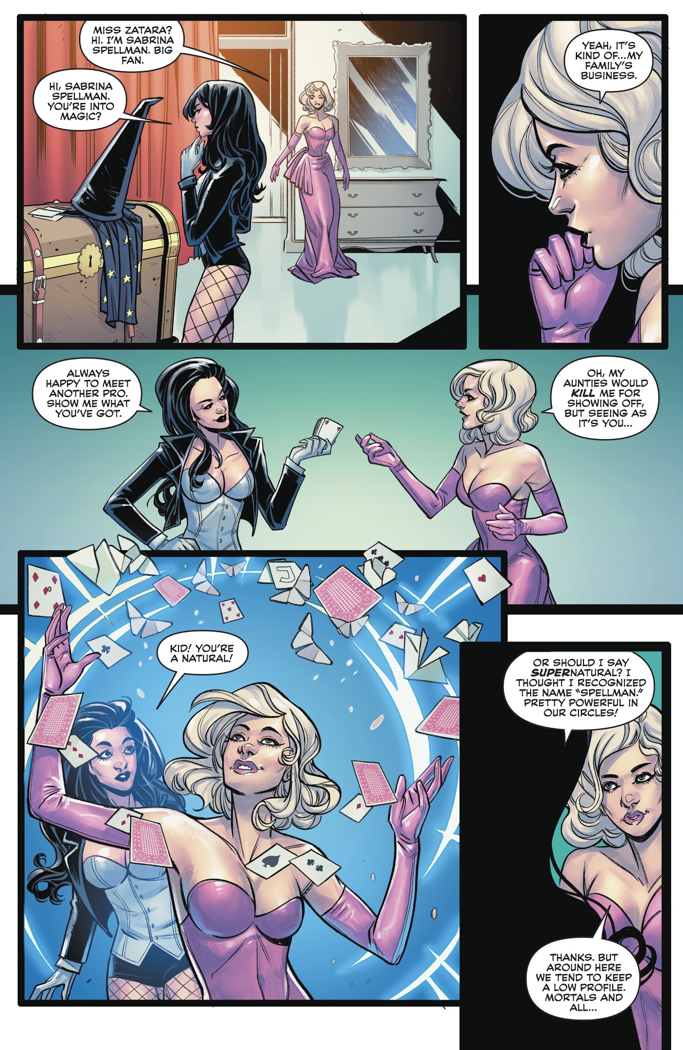 Read online Harley & Ivy Meet Betty & Veronica comic -  Issue #2 - 16