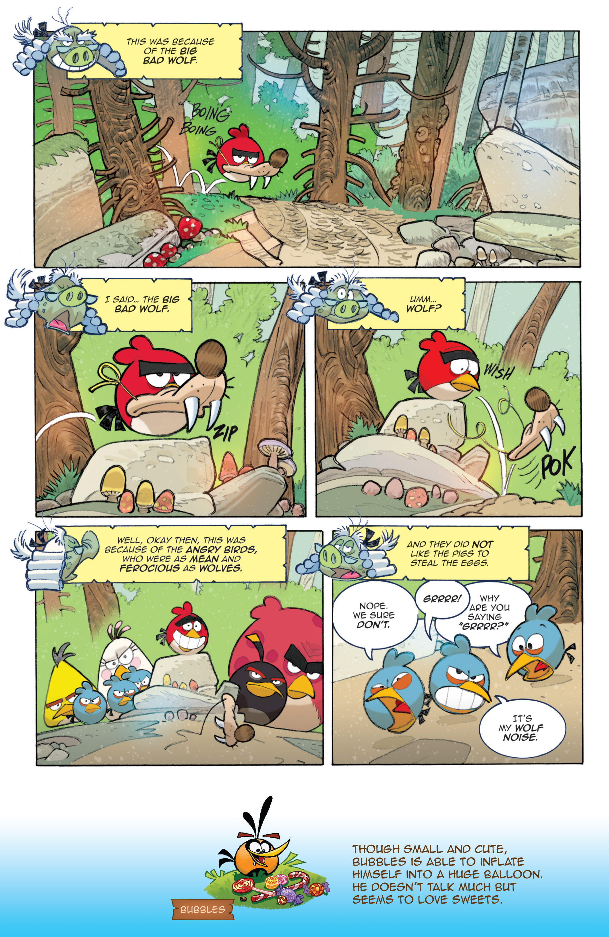 Read online Angry Birds Comics (2014) comic -  Issue #12 - 13