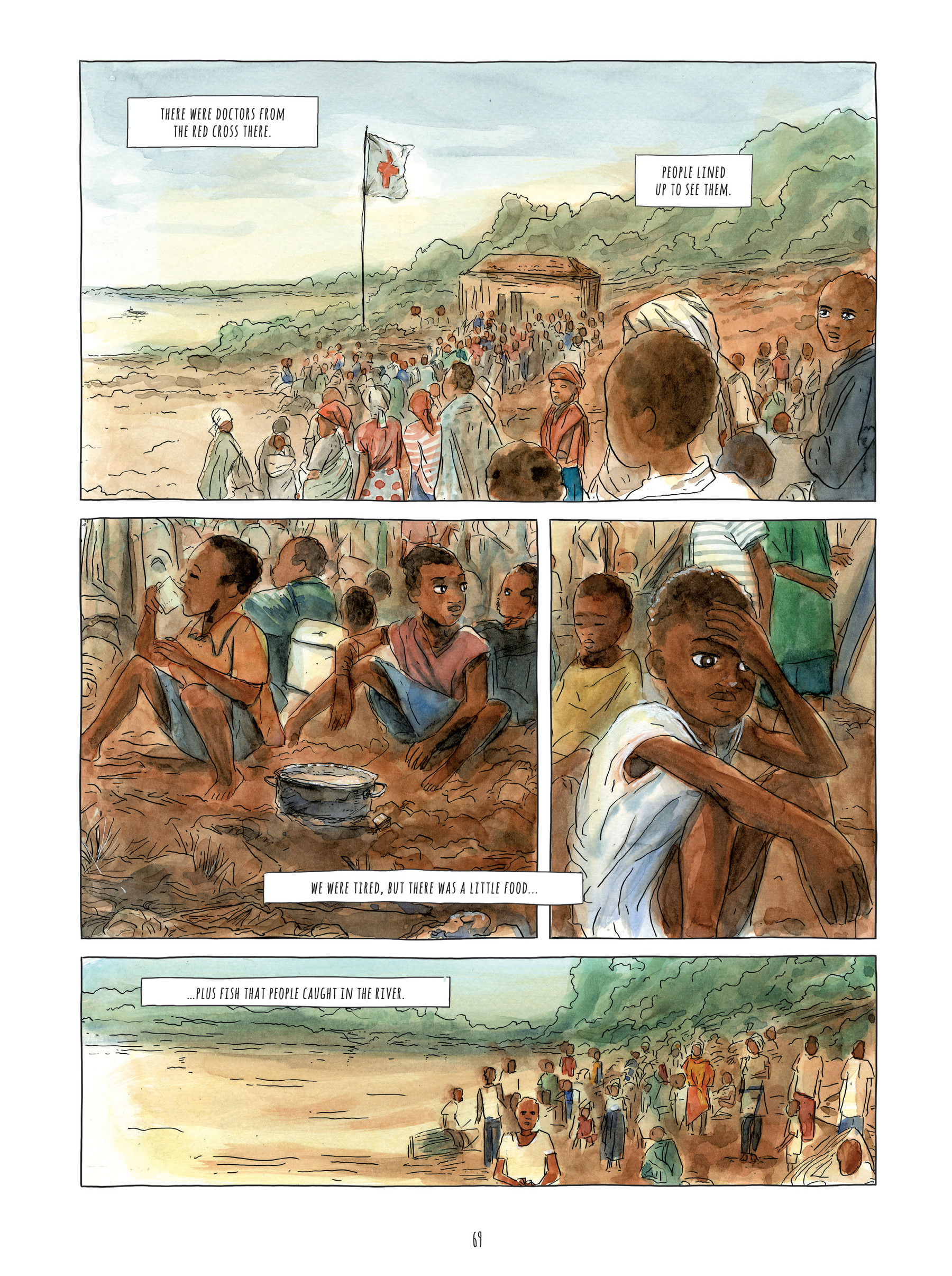 Read online Alice on the Run: One Child's Journey Through the Rwandan Civil War comic -  Issue # TPB - 68