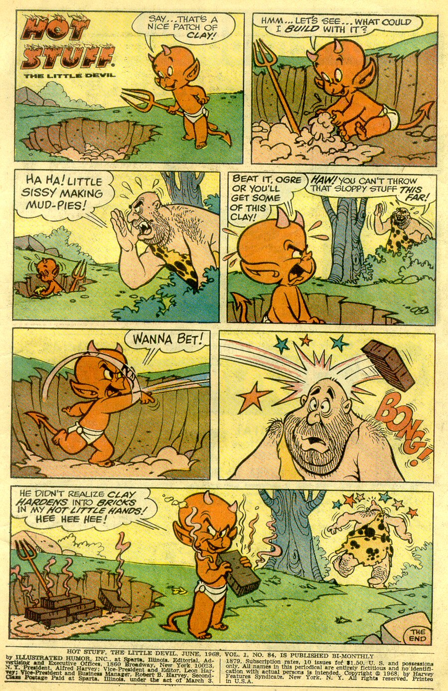 Read online Hot Stuff, the Little Devil comic -  Issue #84 - 3