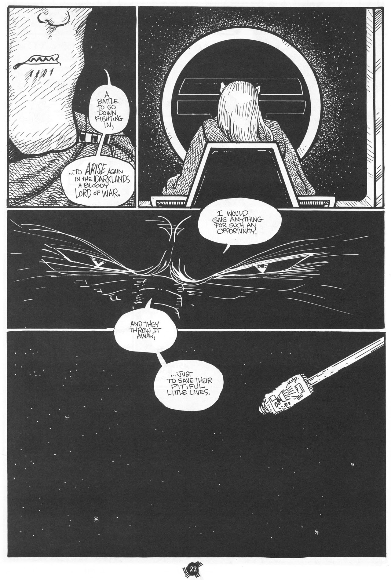 Read online Wandering Star comic -  Issue #20 - 24