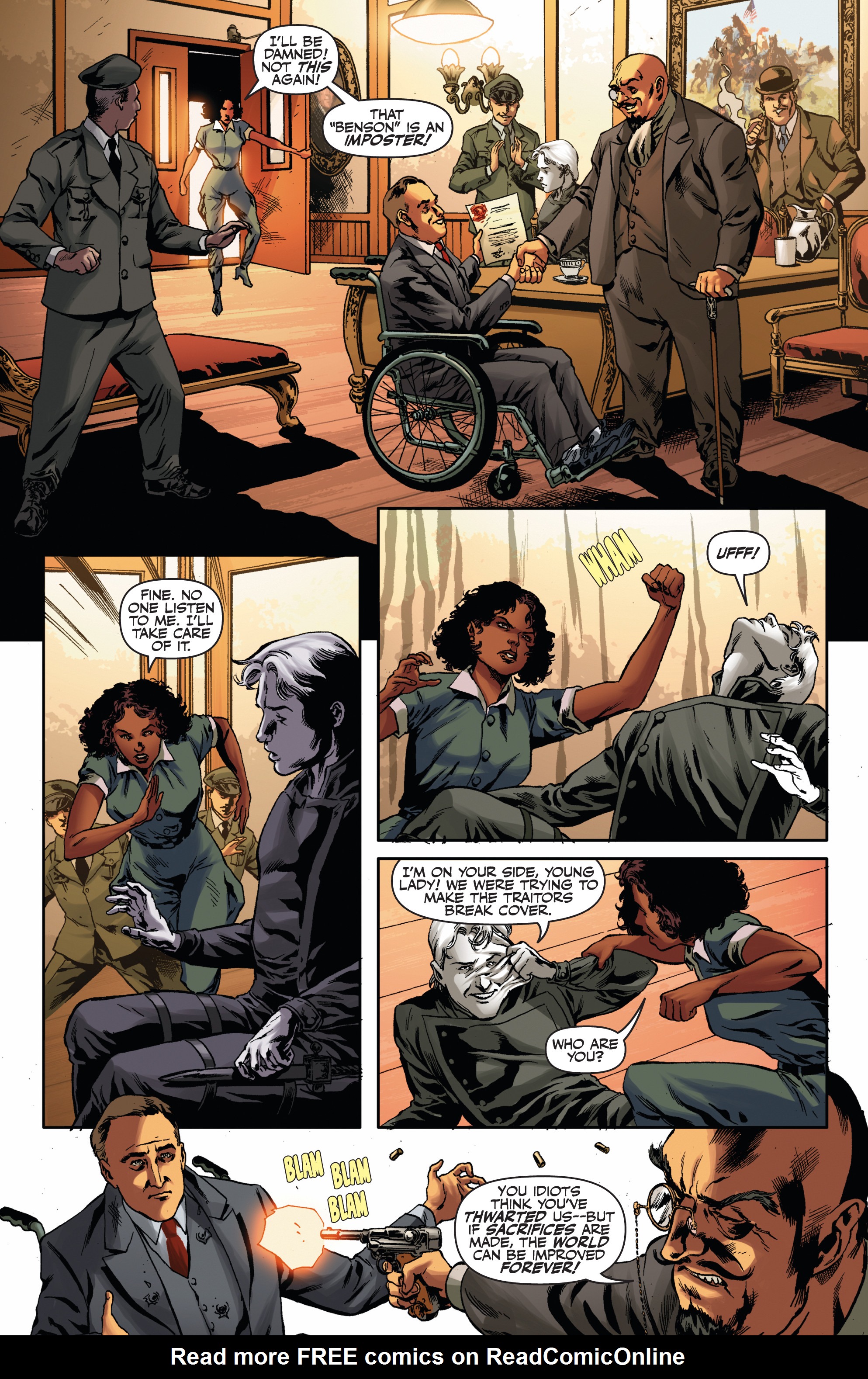 Read online Justice Inc.: The Avenger comic -  Issue #6 - 20