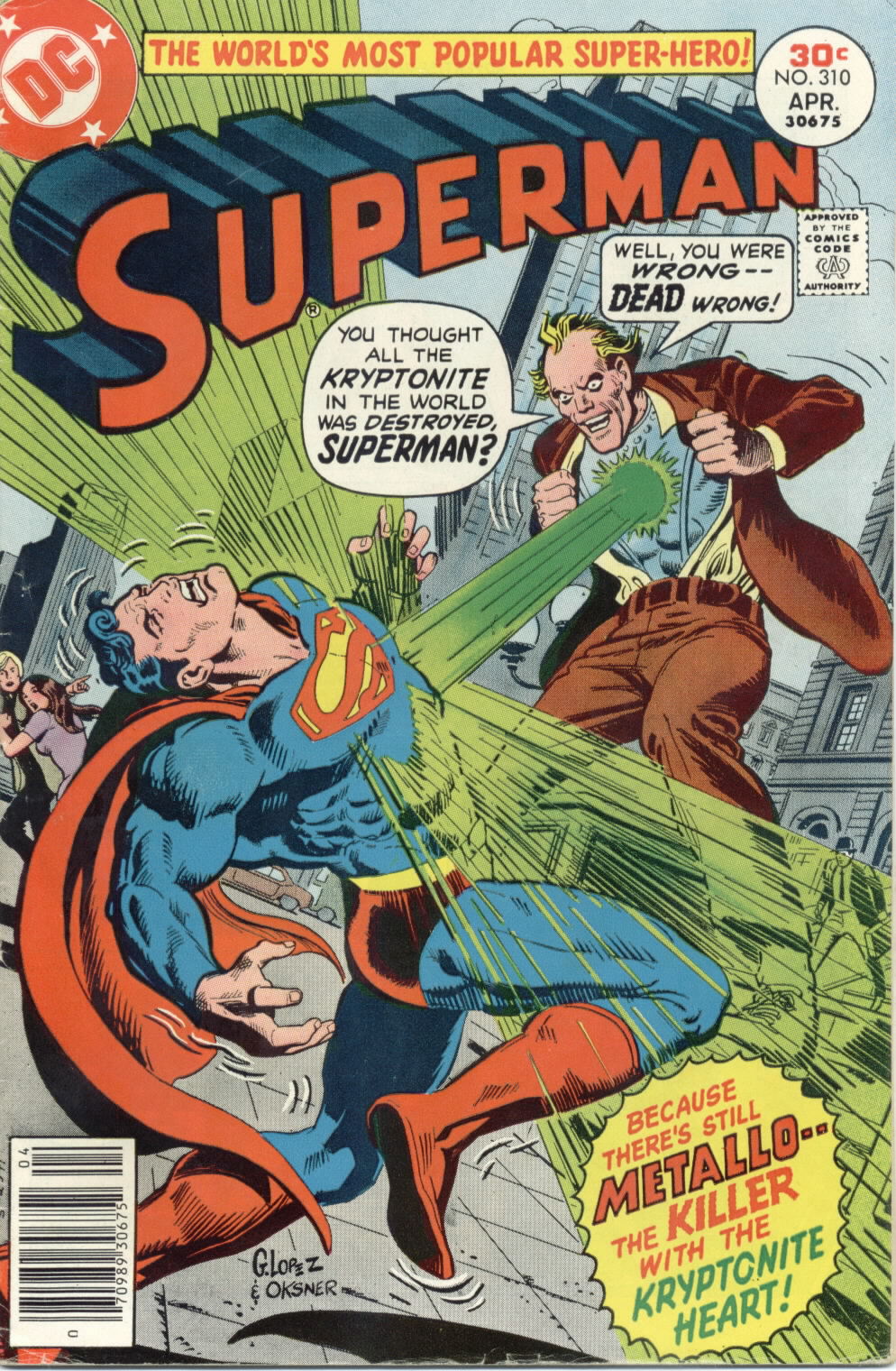 Read online Superman (1939) comic -  Issue #310 - 1