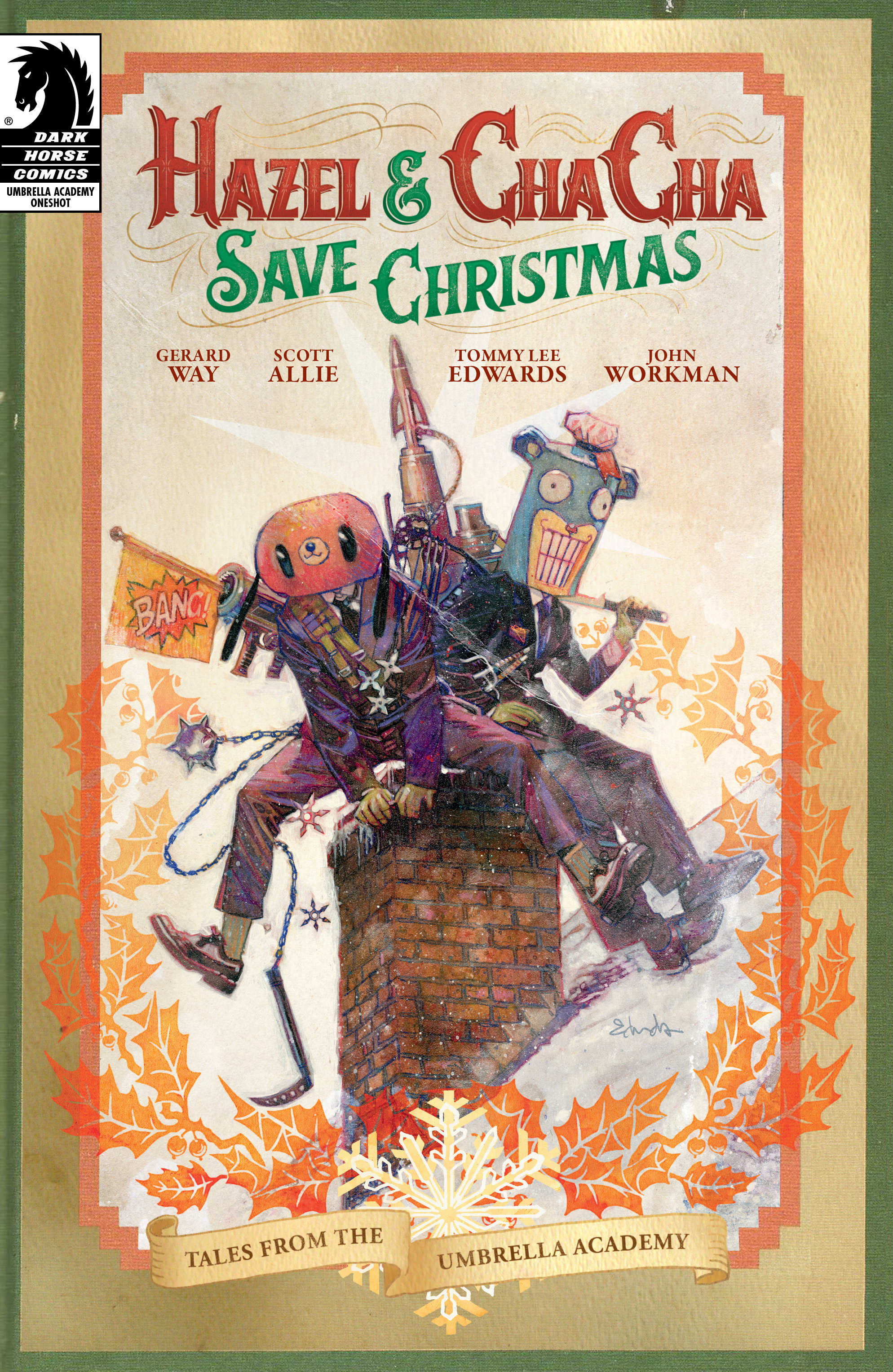 Read online Hazel and Cha Cha Save Christmas: Tales from the Umbrella Academy comic -  Issue # Full - 1