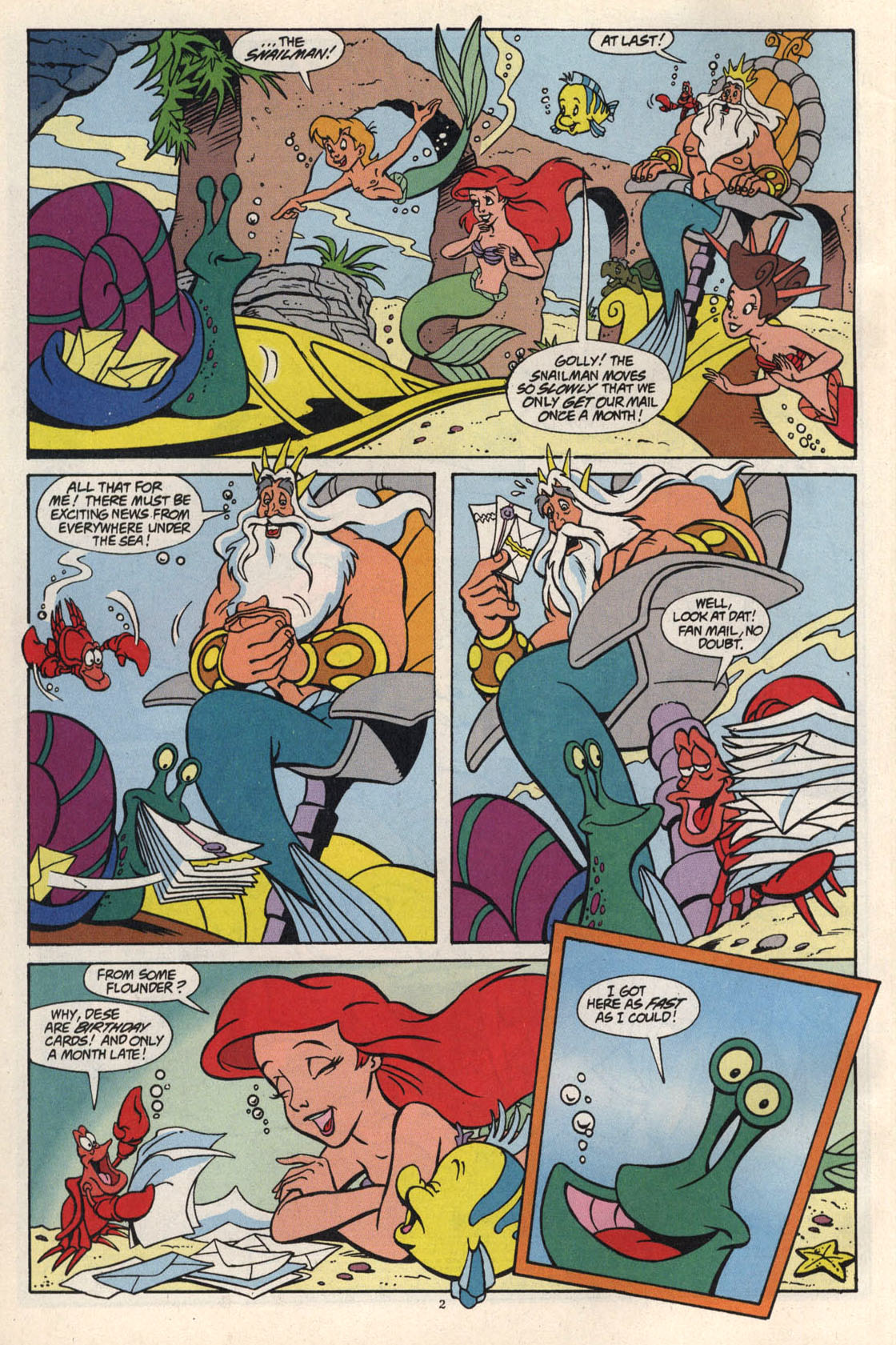 Read online Disney's The Little Mermaid comic -  Issue #11 - 4