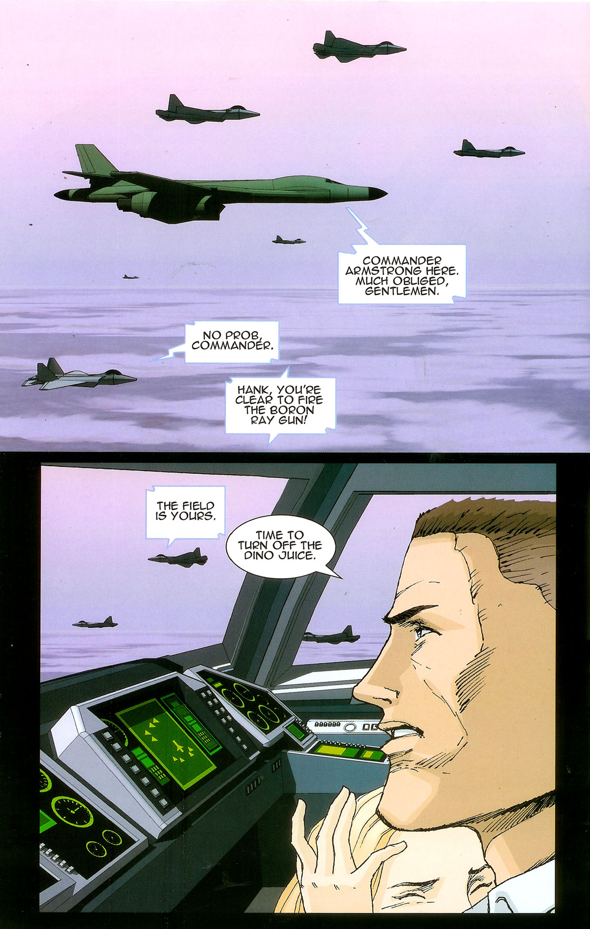 Read online Dinowars comic -  Issue #4 - 14