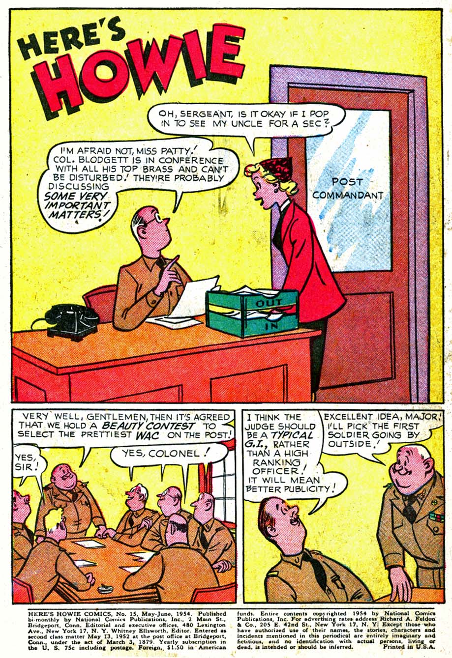 Read online Here's Howie Comics comic -  Issue #15 - 3