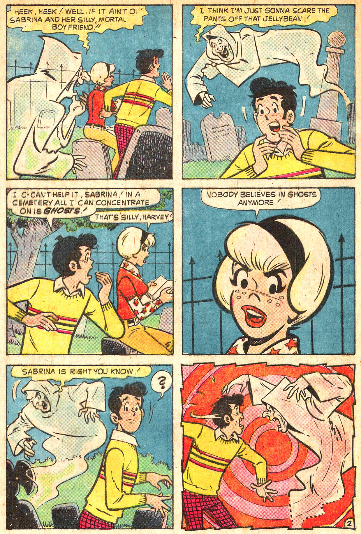 Read online Sabrina The Teenage Witch (1971) comic -  Issue #23 - 4