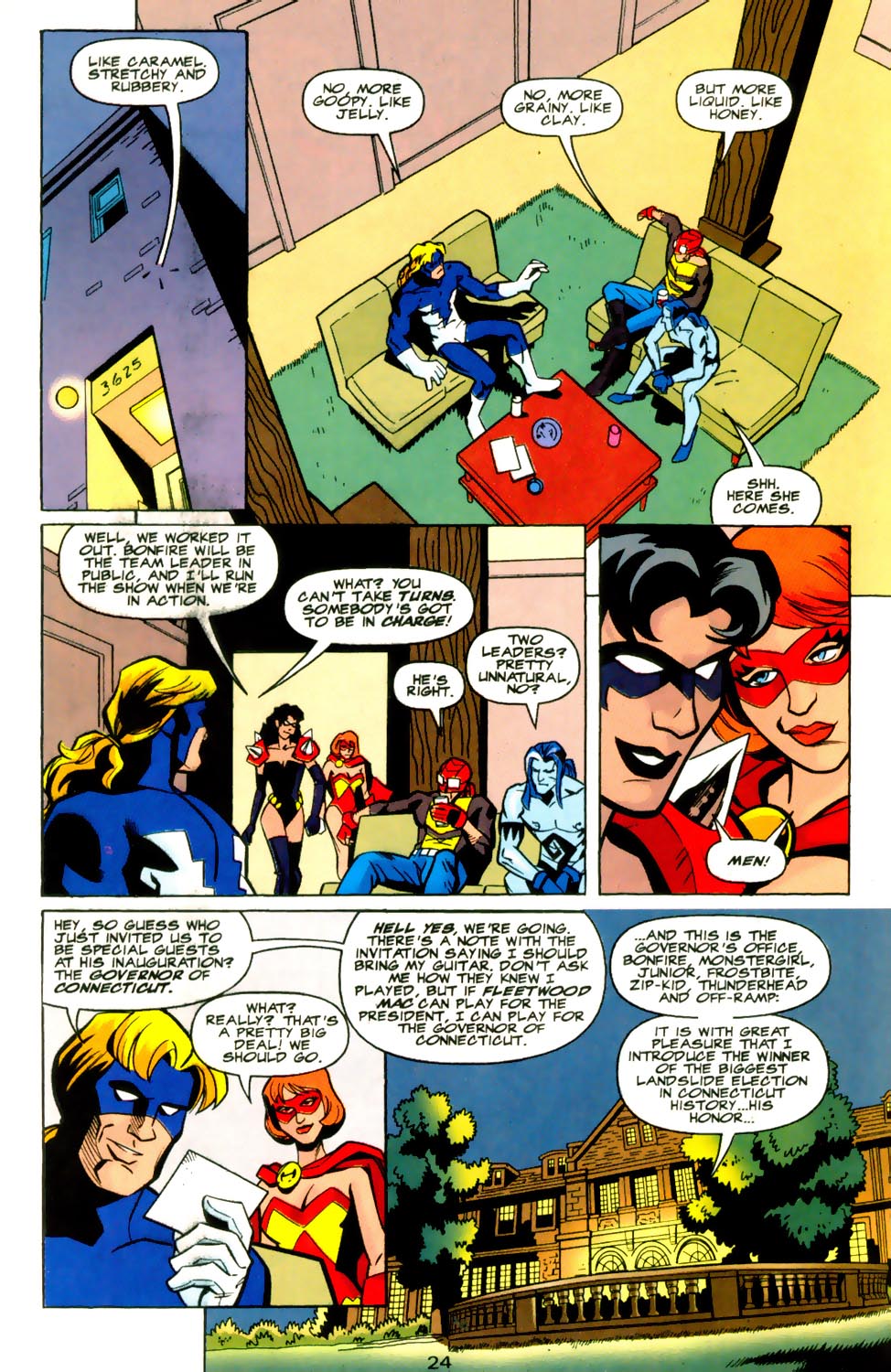 Read online Young Heroes in Love comic -  Issue #17 - 26