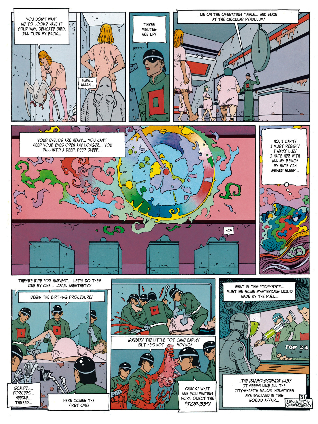 Read online Before the Incal comic -  Issue #3 - 34