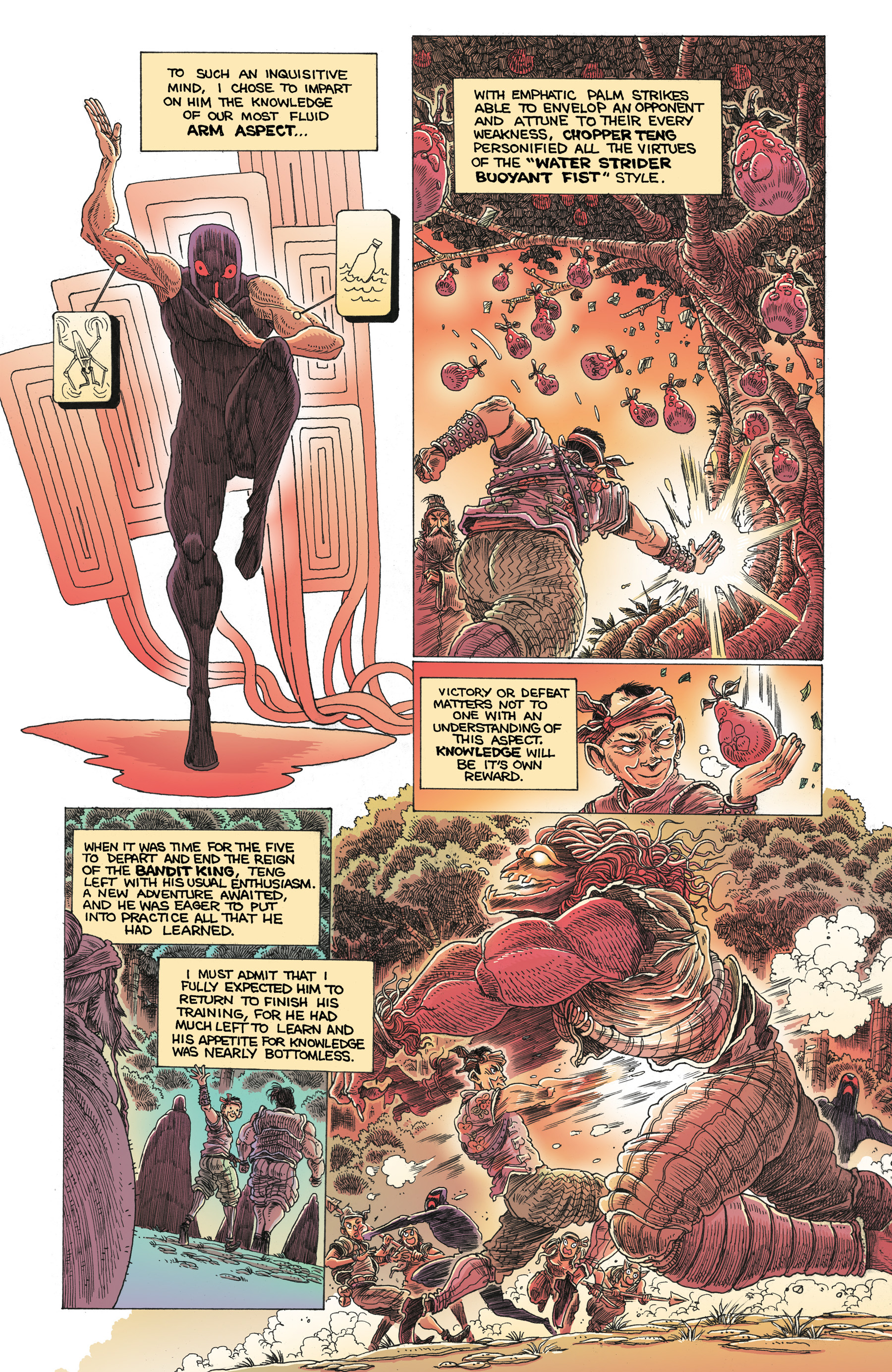 Read online Orphan and the Five Beasts comic -  Issue #4 - 5