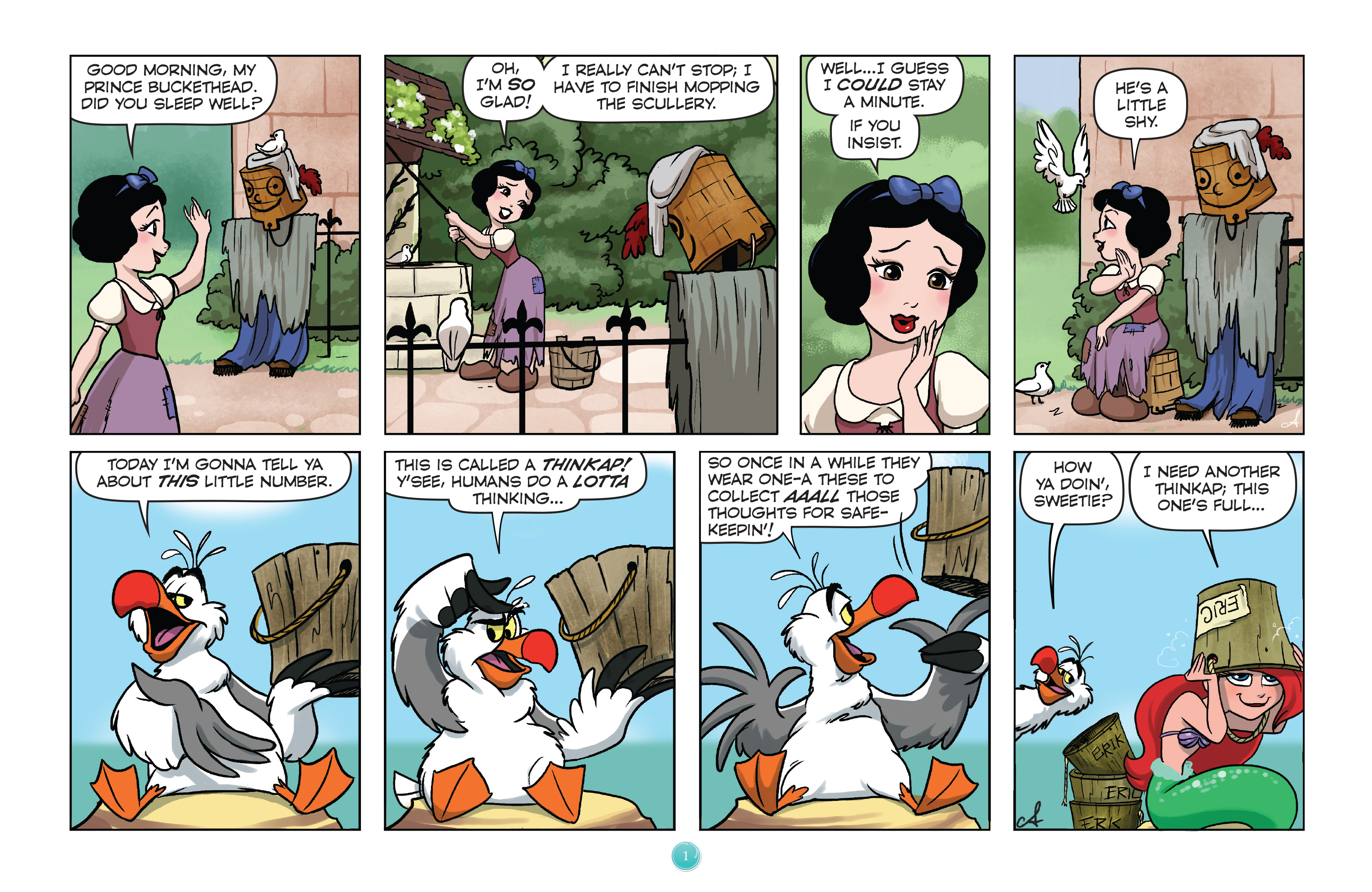 Read online Disney Princess comic -  Issue #1 - 4