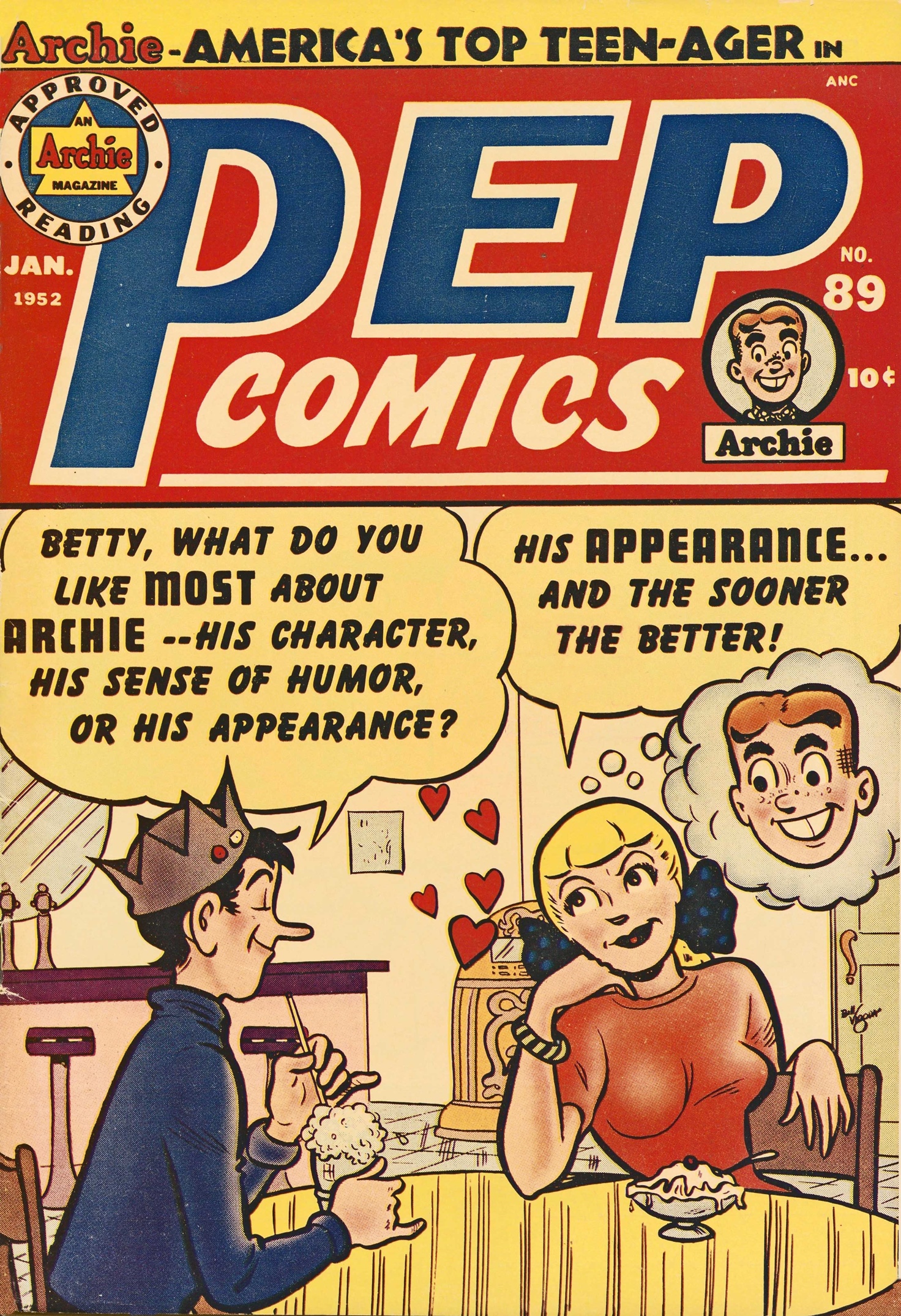 Read online Pep Comics comic -  Issue #89 - 1